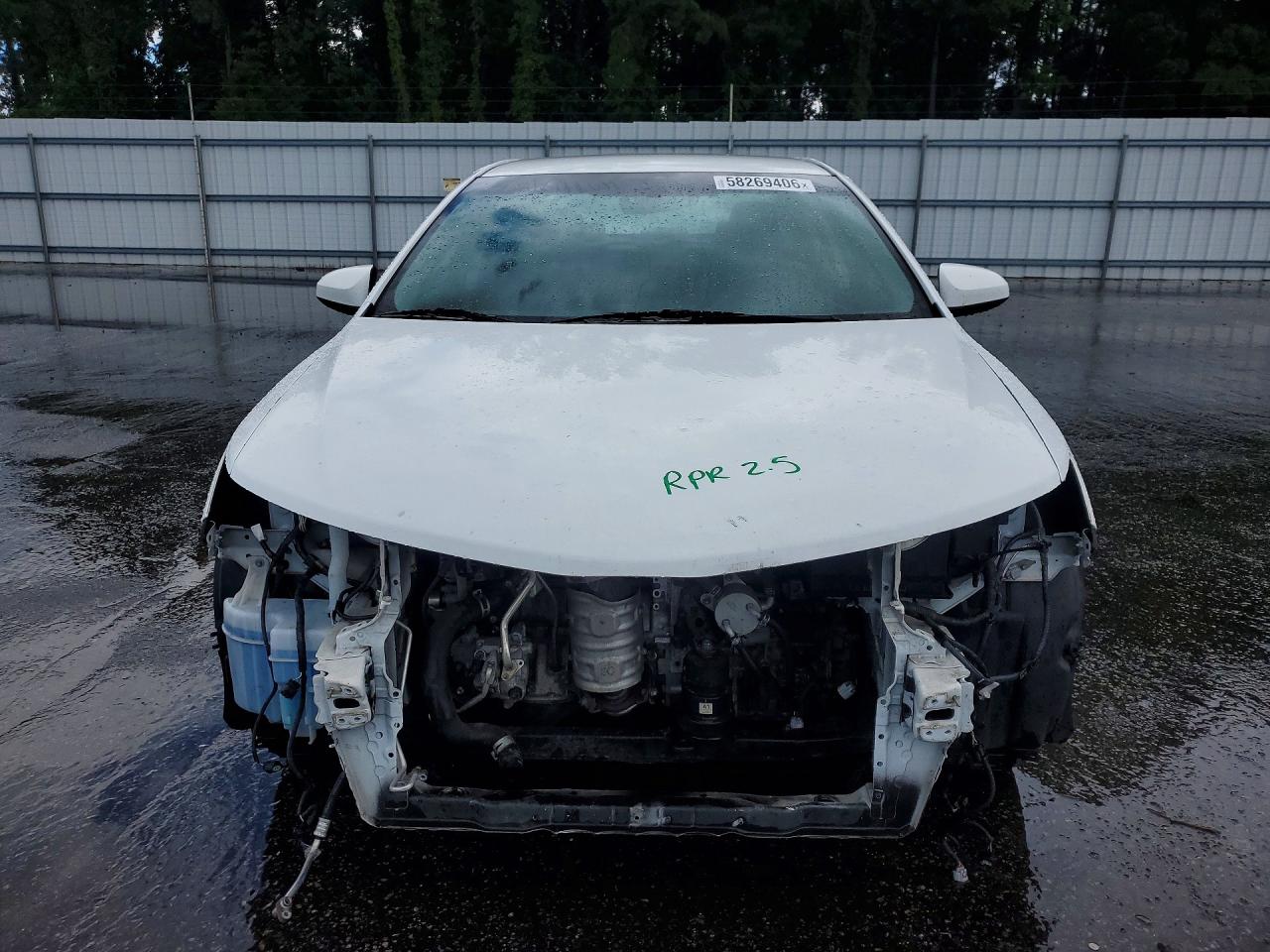 2014 Toyota Camry Se White vin: 4T1BF1FK9EU436041