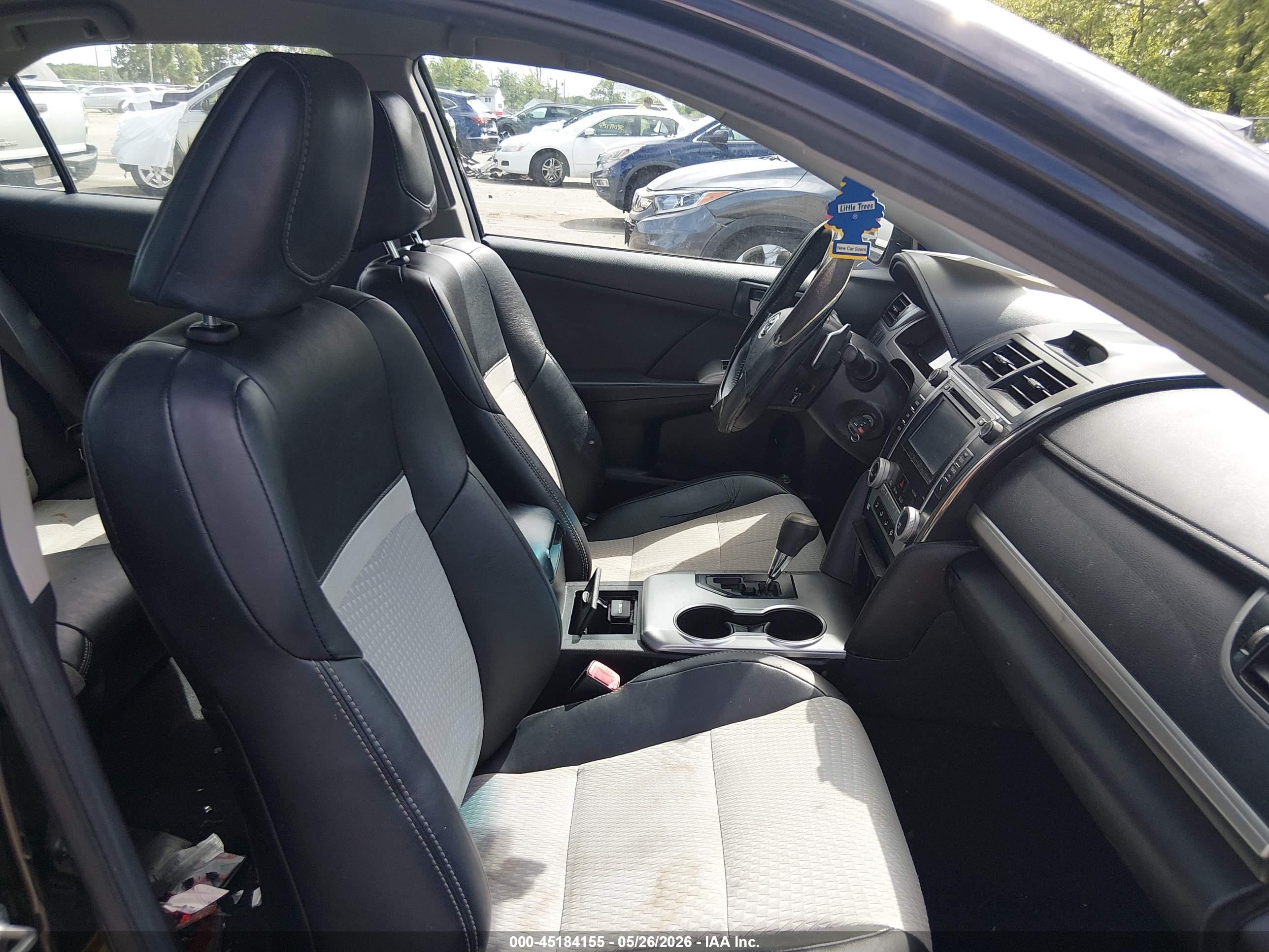 2014 Toyota Camry Se Black vin: 4T1BF1FK9EU438968