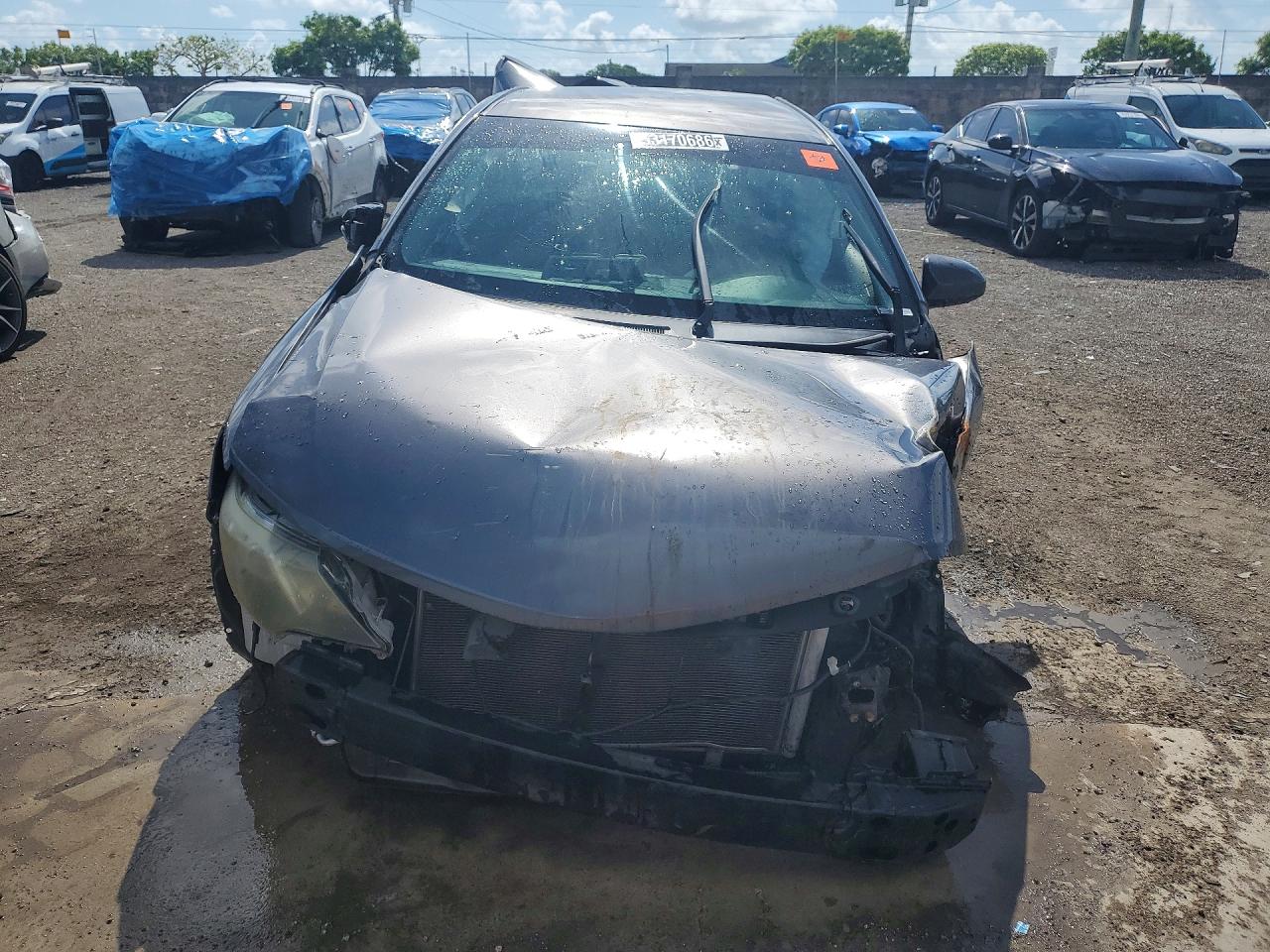 2014 Toyota Camry Se Gray vin: 4T1BF1FK9EU440462
