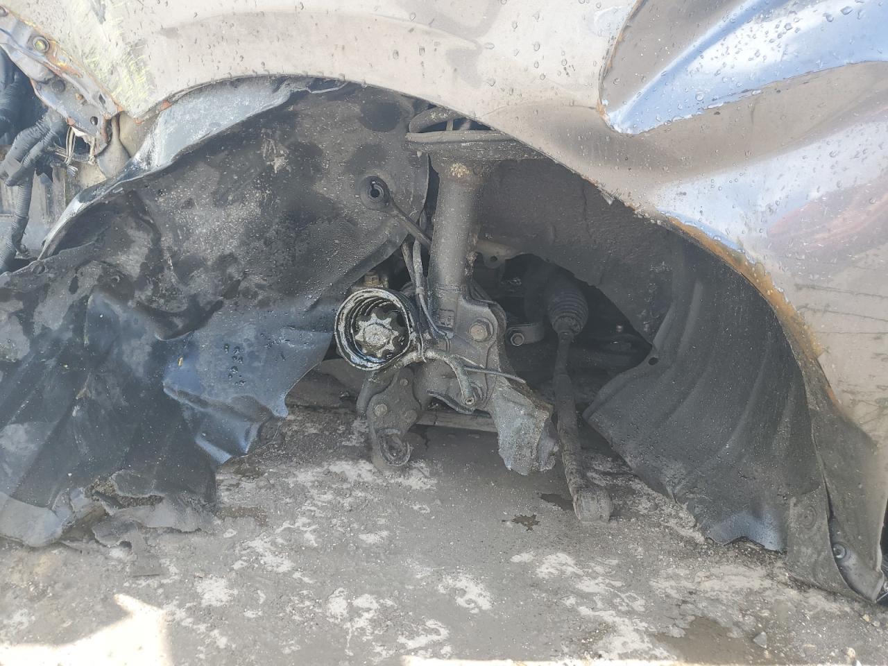 2014 Toyota Camry Se Gray vin: 4T1BF1FK9EU440462 Damage: Left Front Wheel, Missing, Replacement Required