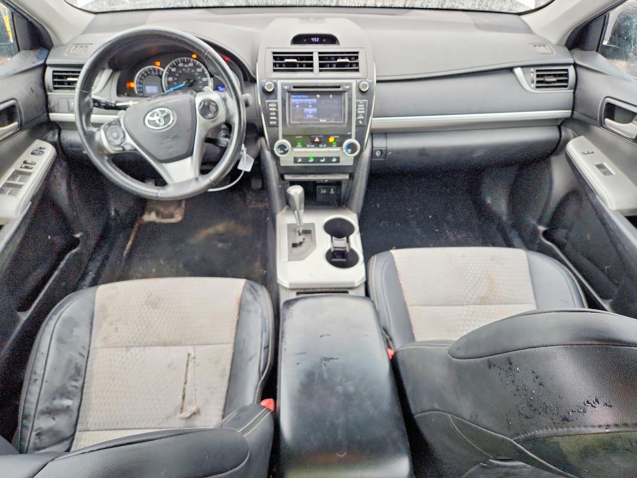 2014 Toyota Camry Se White vin: 4T1BF1FK9EU444141