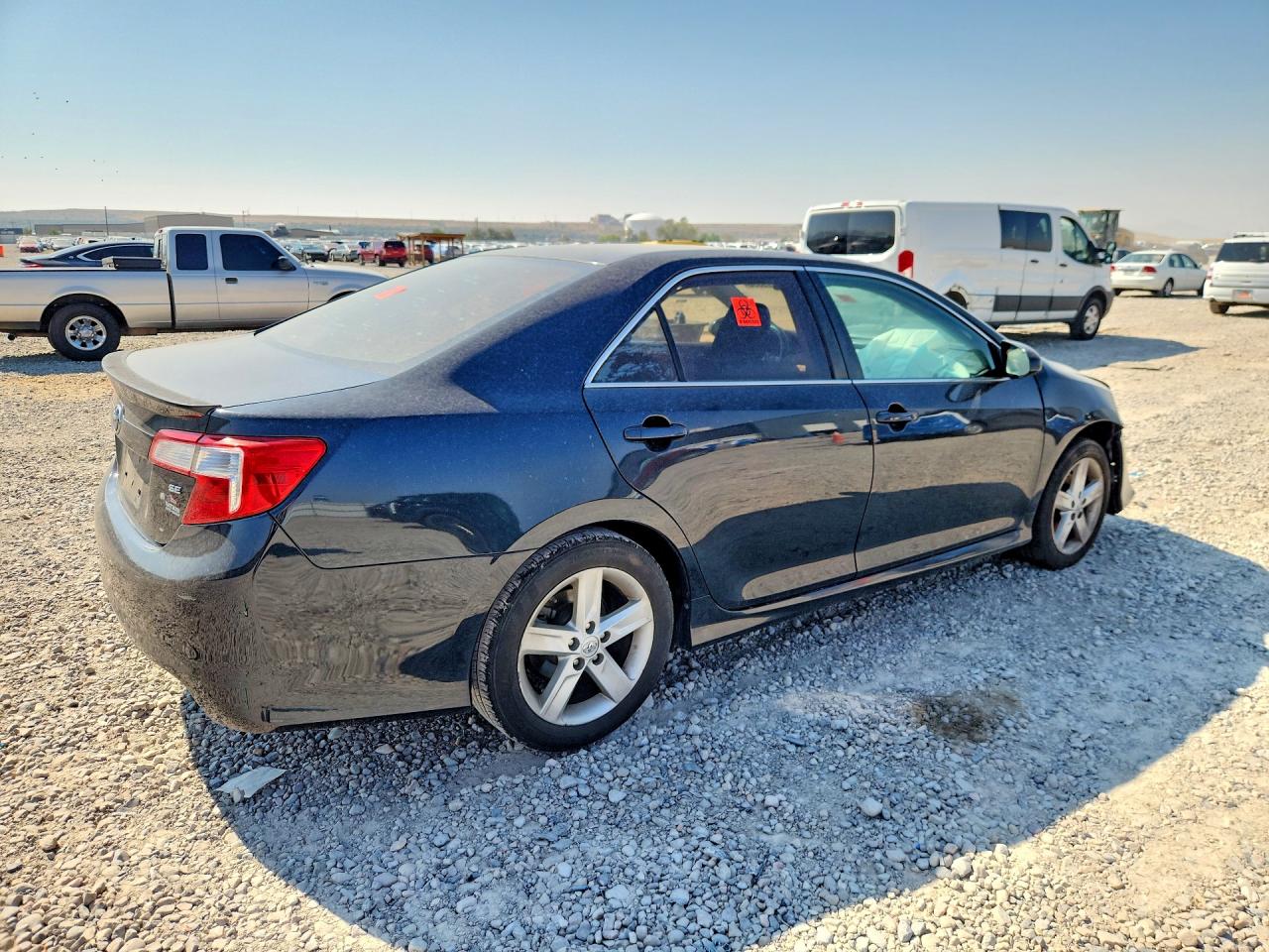 2014 Toyota Camry Se Черный vin: 4T1BF1FK9EU456662