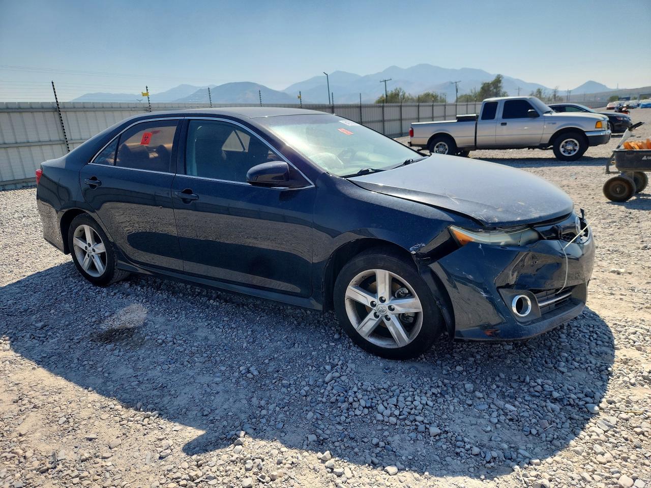 2014 Toyota Camry Se Черный vin: 4T1BF1FK9EU456662