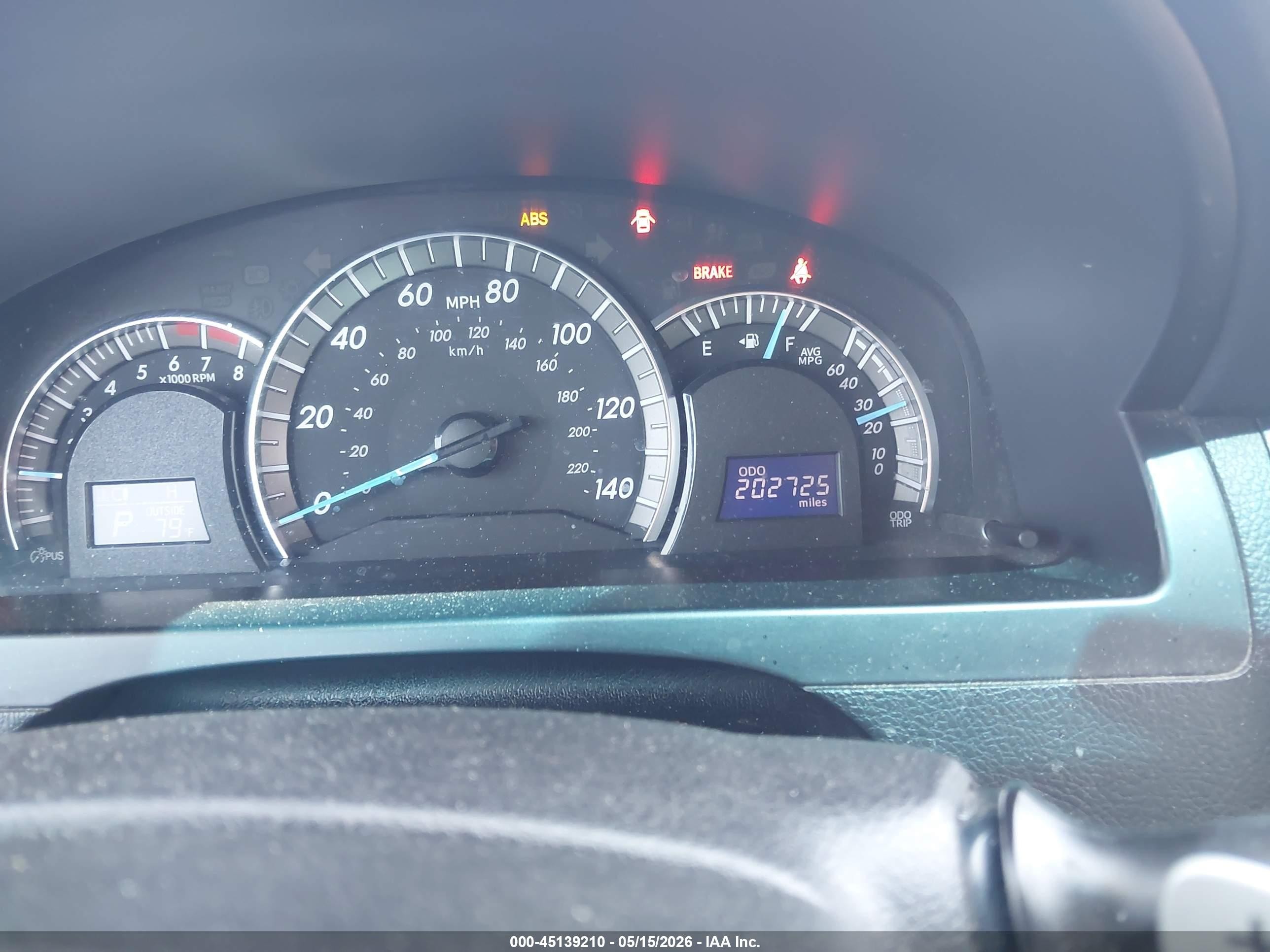 2014 Toyota Camry Se Серый vin: 4T1BF1FK9EU458444