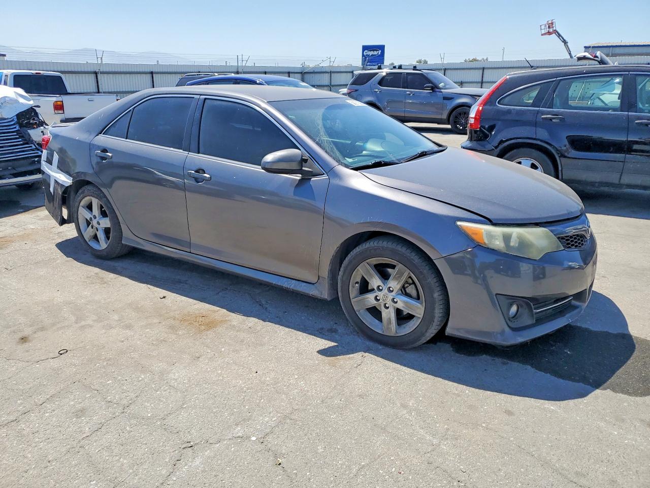 2014 Toyota Camry Se Gray vin: 4T1BF1FK9EU458847