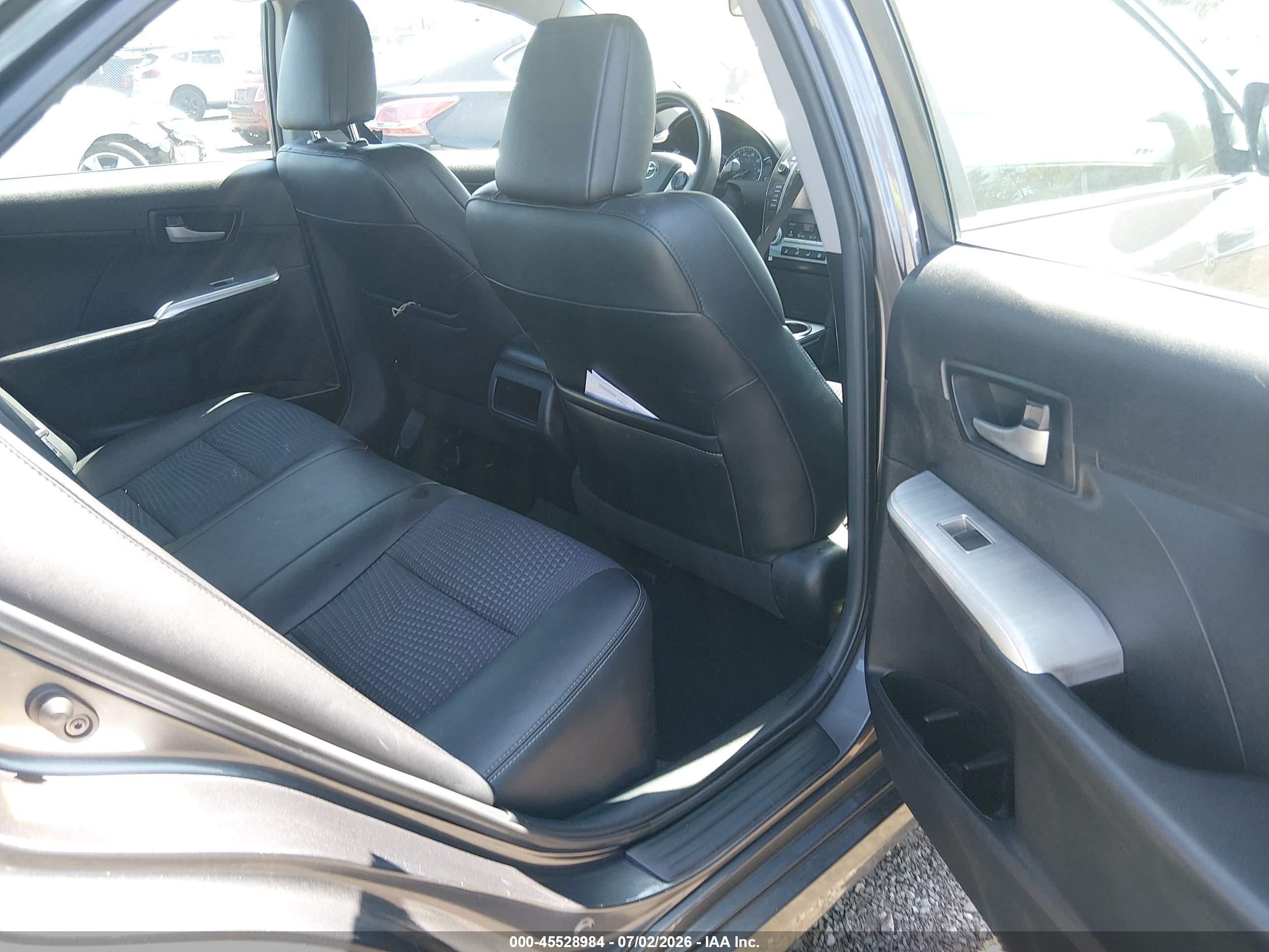 2014 Toyota Camry Se Gray vin: 4T1BF1FK9EU464308