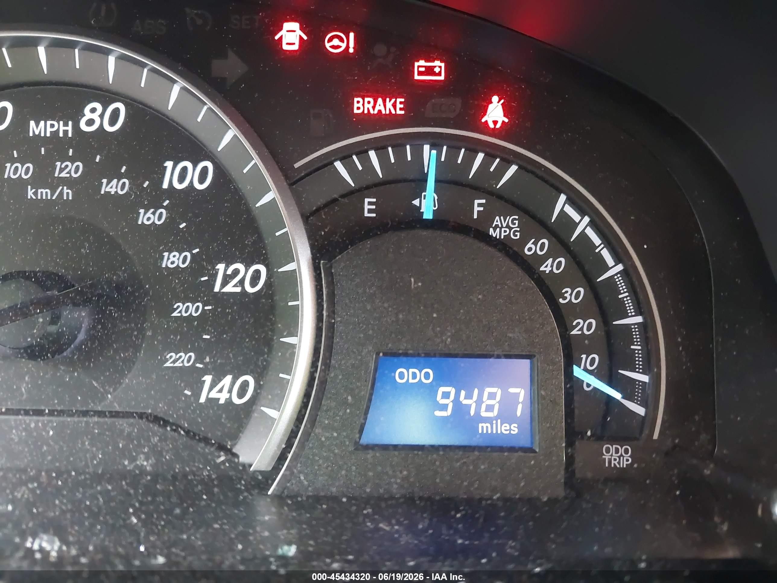 2014 Toyota Camry Le Black vin: 4T1BF1FK9EU466091