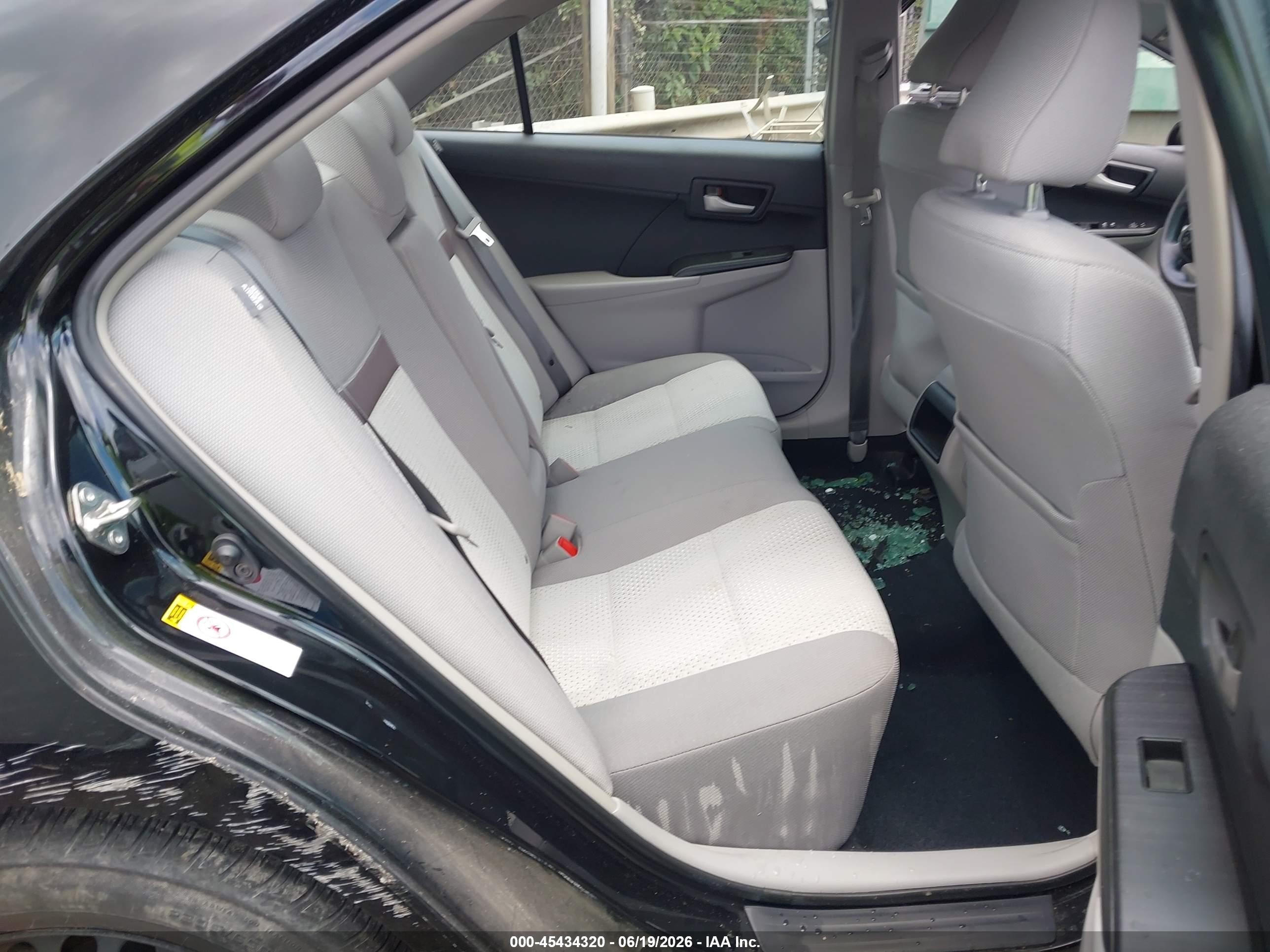 2014 Toyota Camry Le Black vin: 4T1BF1FK9EU466091