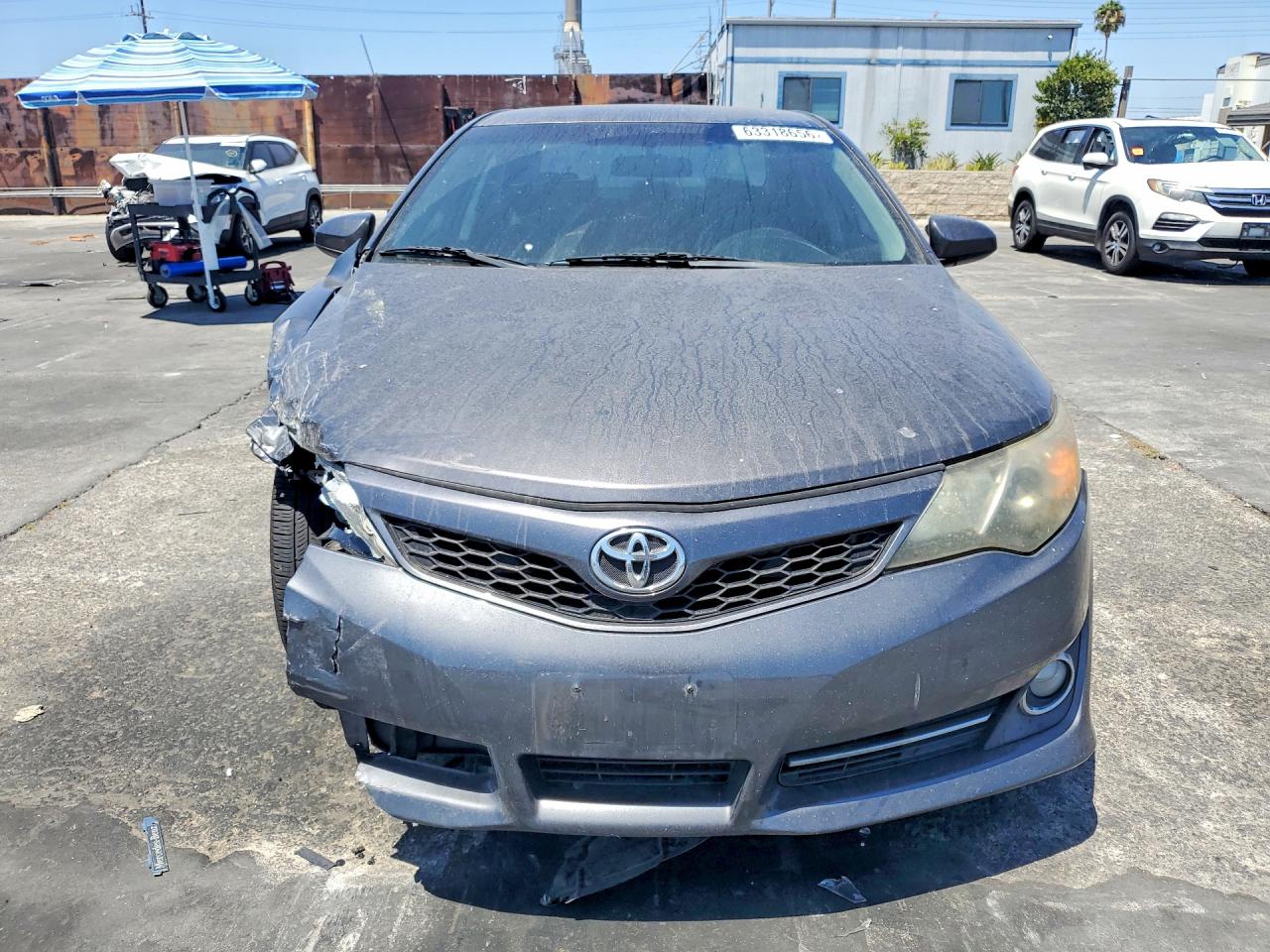 2014 Toyota Camry Se Gray vin: 4T1BF1FK9EU467645