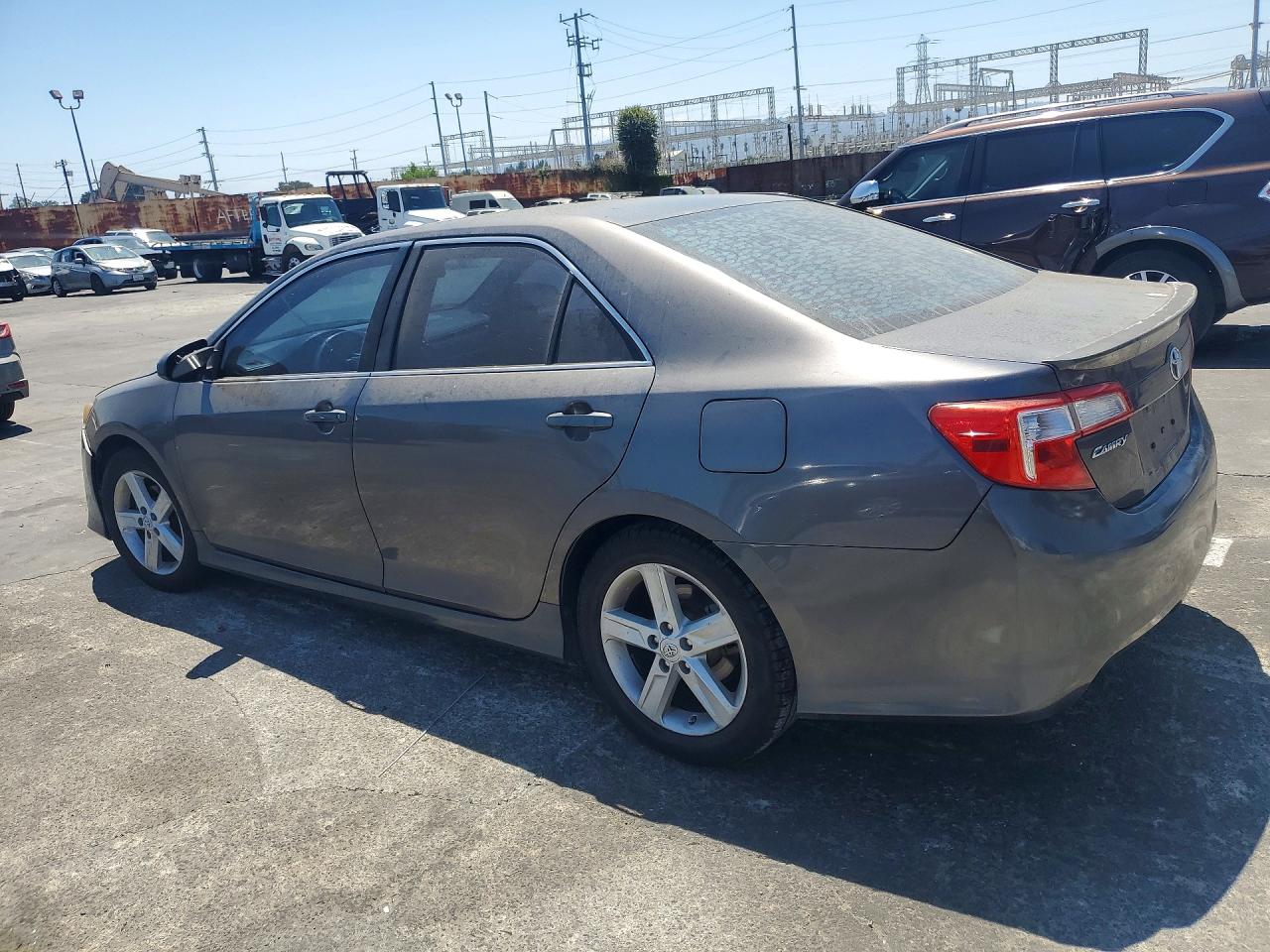 2014 Toyota Camry Se Gray vin: 4T1BF1FK9EU467645