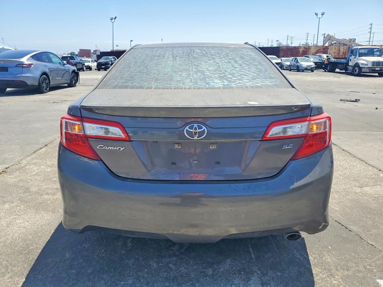 2014 Toyota Camry Se Gray vin: 4T1BF1FK9EU467645