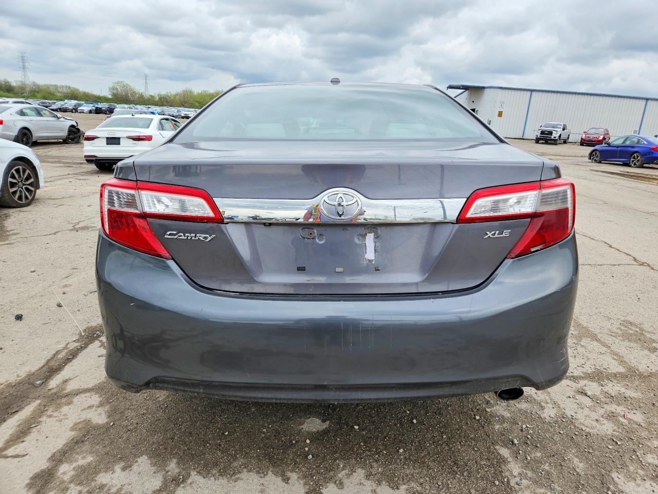 2014 Toyota Camry Xle Gray vin: 4T1BF1FK9EU726893