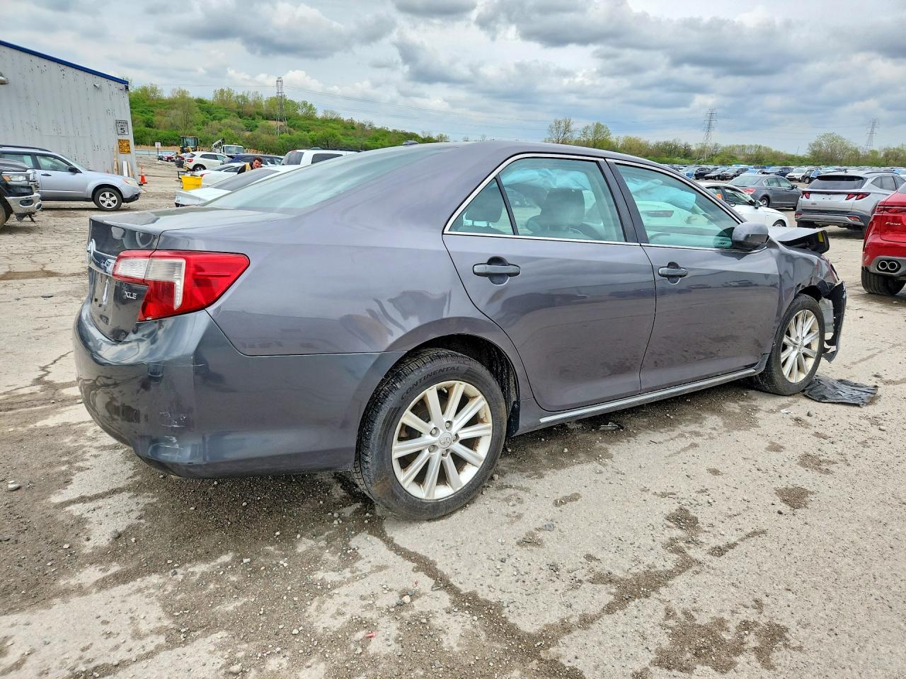 2014 Toyota Camry Xle Gray vin: 4T1BF1FK9EU726893