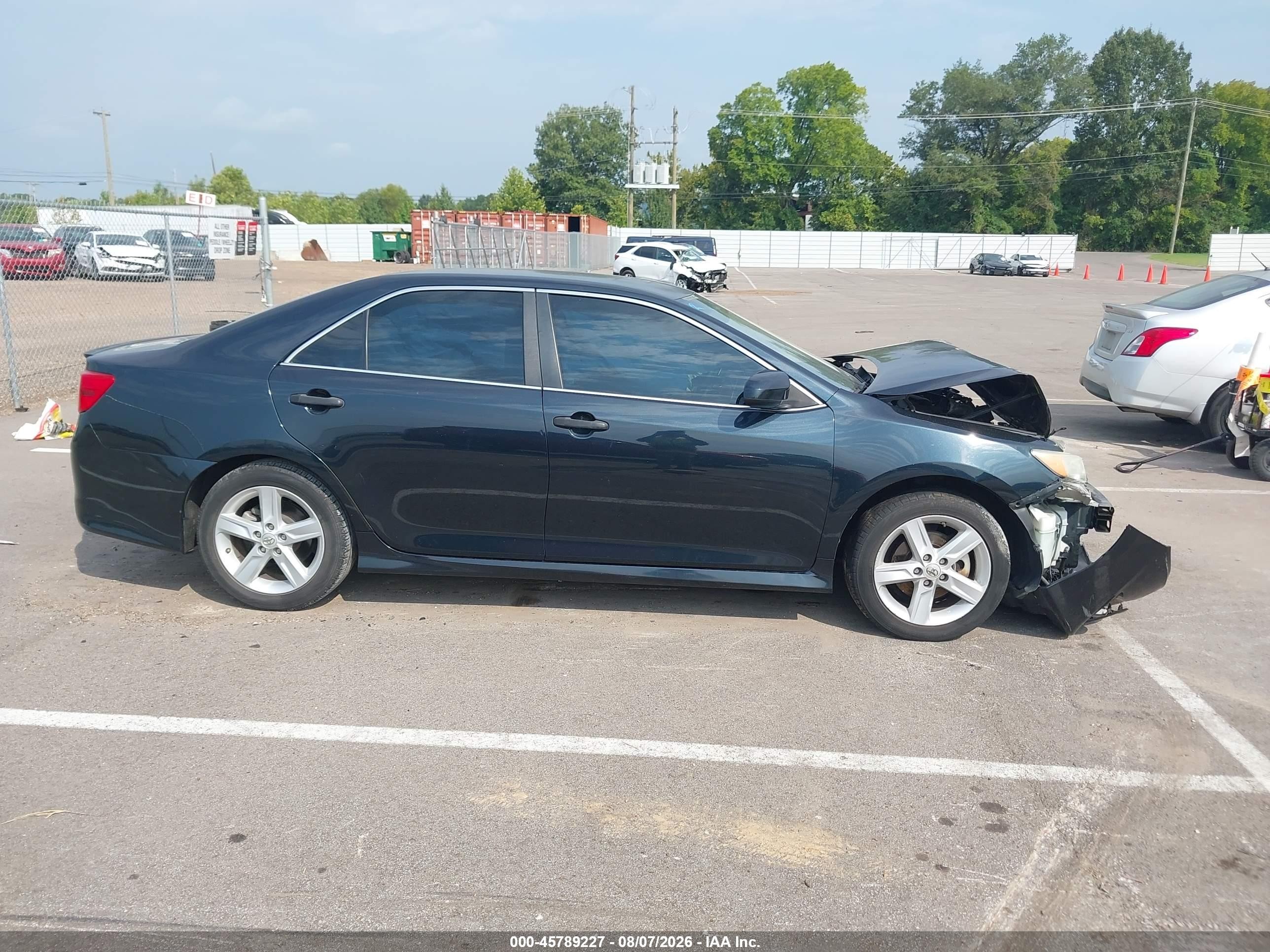 2014 Toyota Camry Se Черный vin: 4T1BF1FK9EU728739