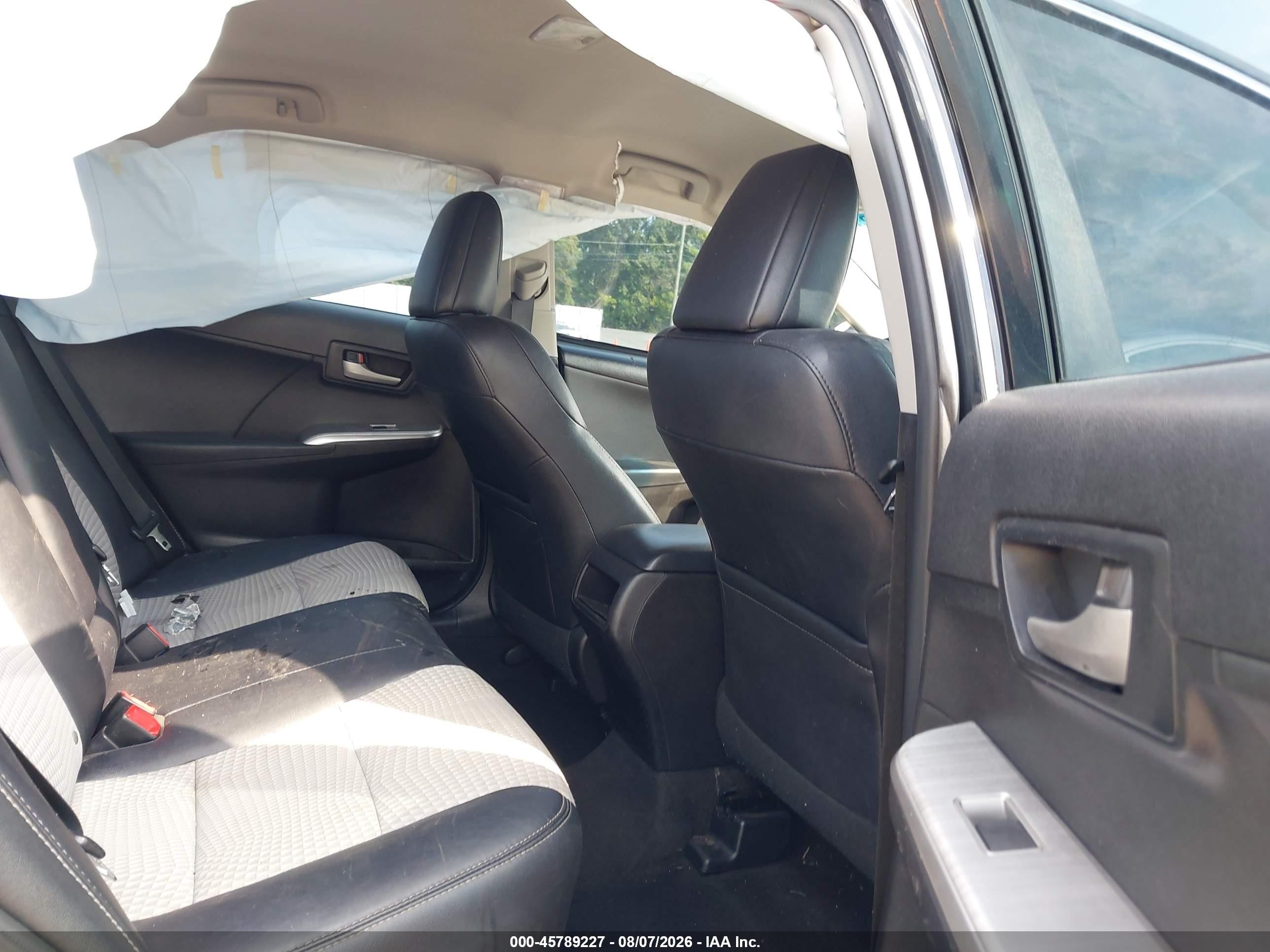 2014 Toyota Camry Se Черный vin: 4T1BF1FK9EU728739