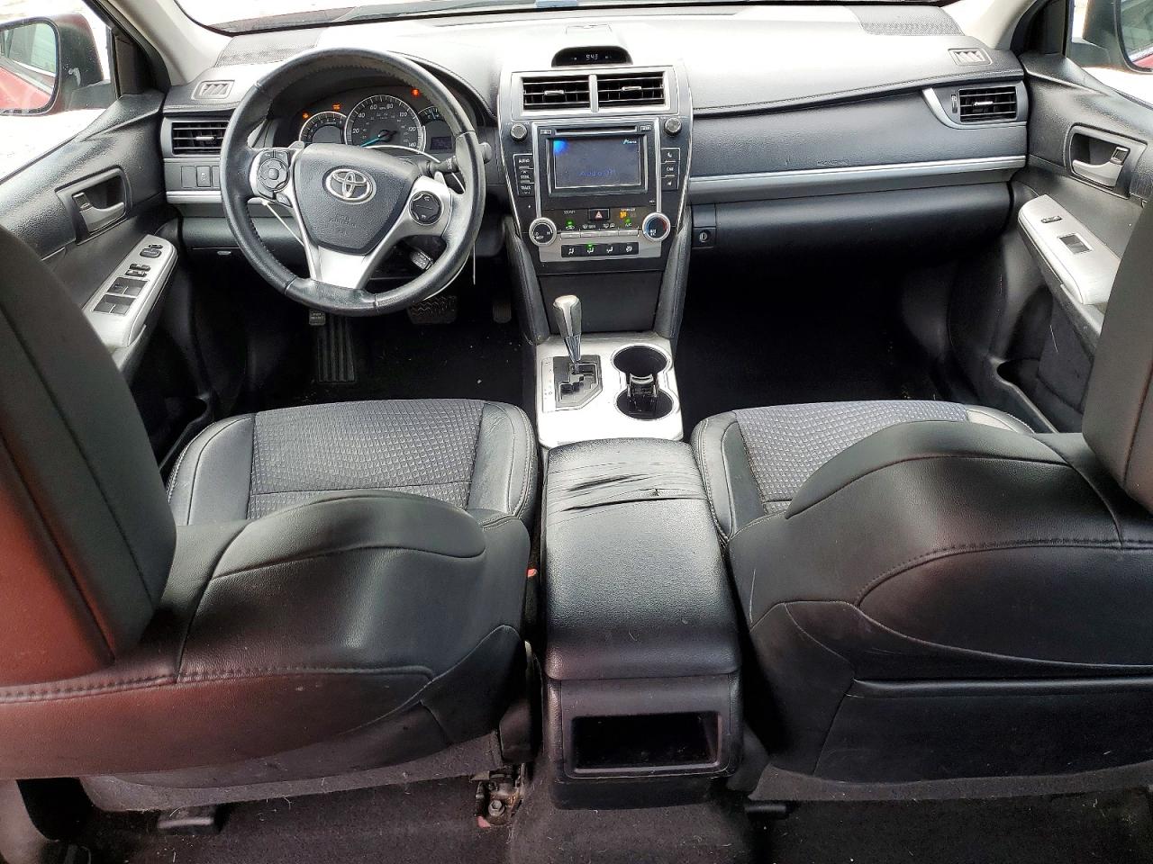 2014 Toyota Camry Se Red vin: 4T1BF1FK9EU734749