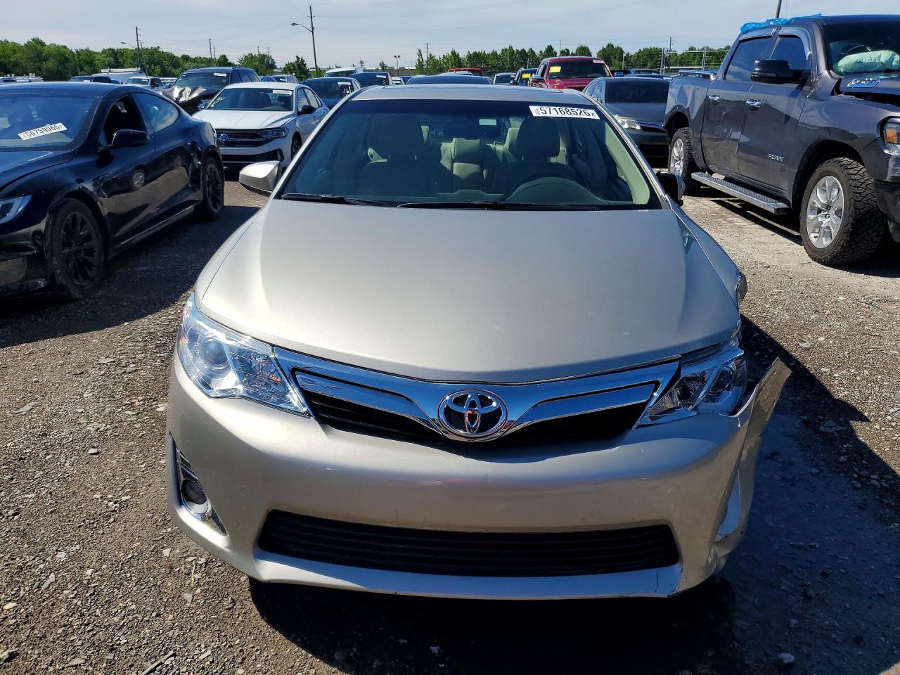 2014 Toyota Camry Xle Silver vin: 4T1BF1FK9EU741264