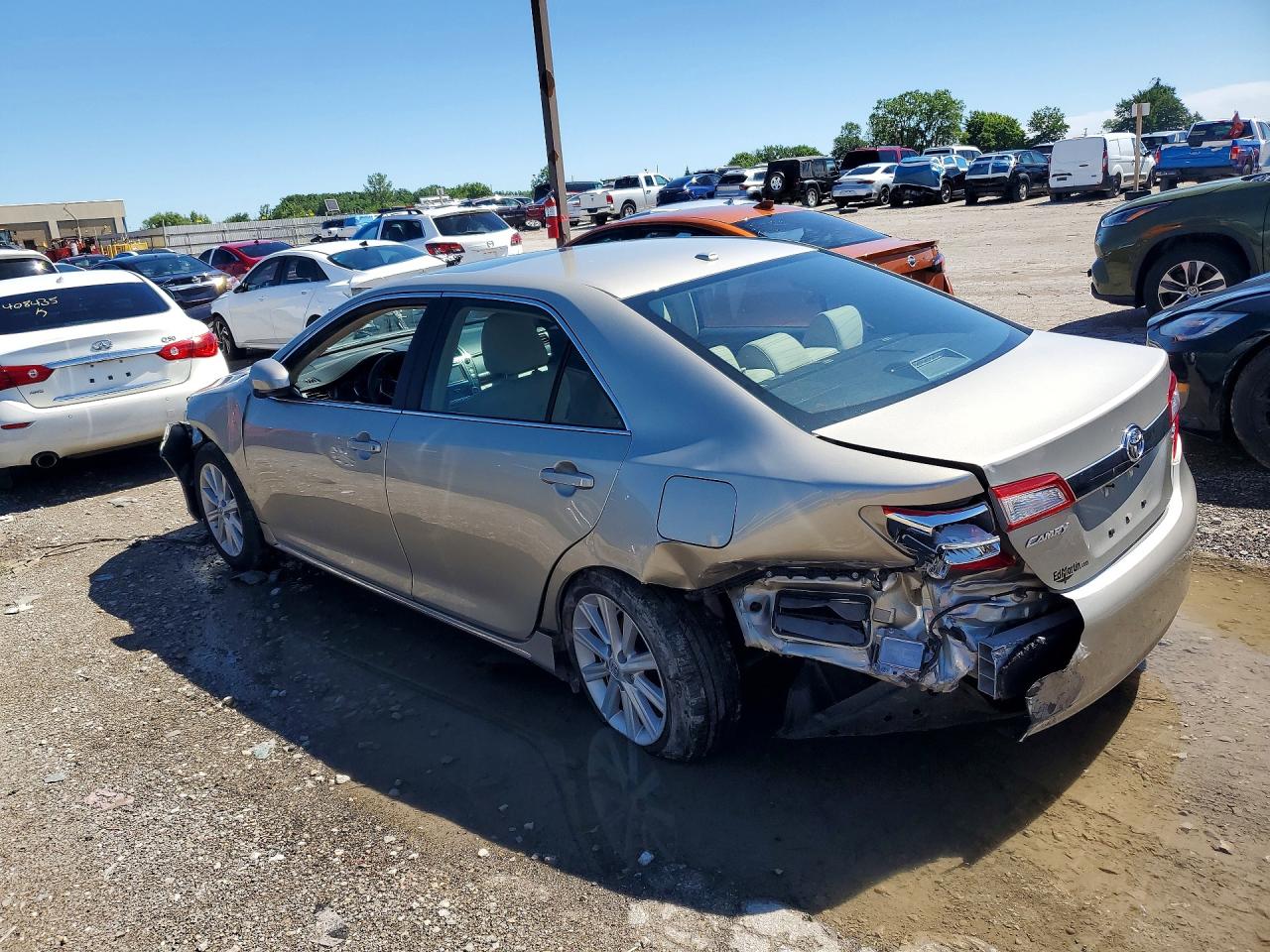 2014 Toyota Camry Xle Silver vin: 4T1BF1FK9EU741264