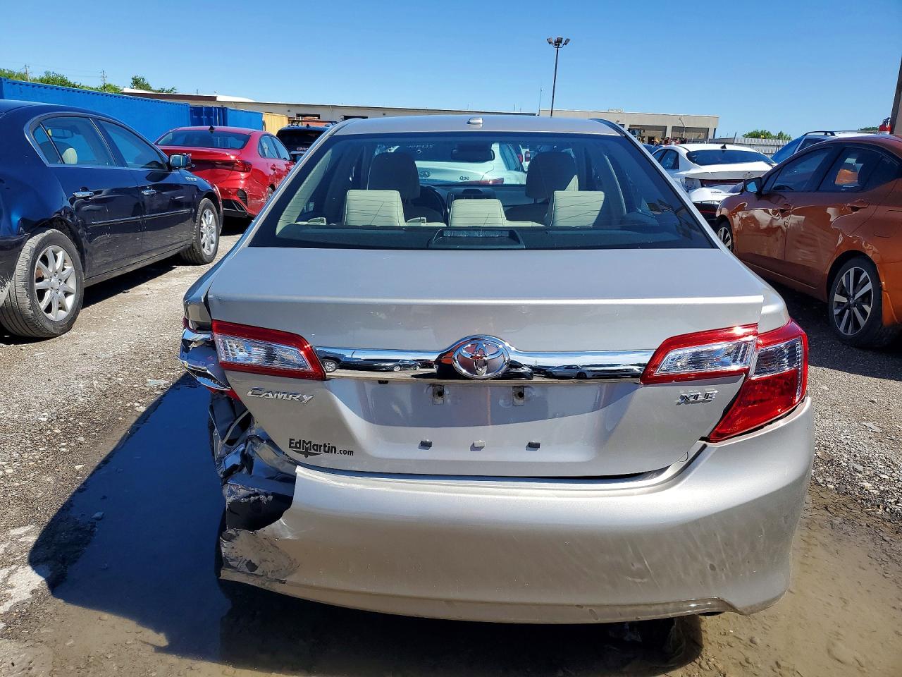 2014 Toyota Camry Xle Silver vin: 4T1BF1FK9EU741264