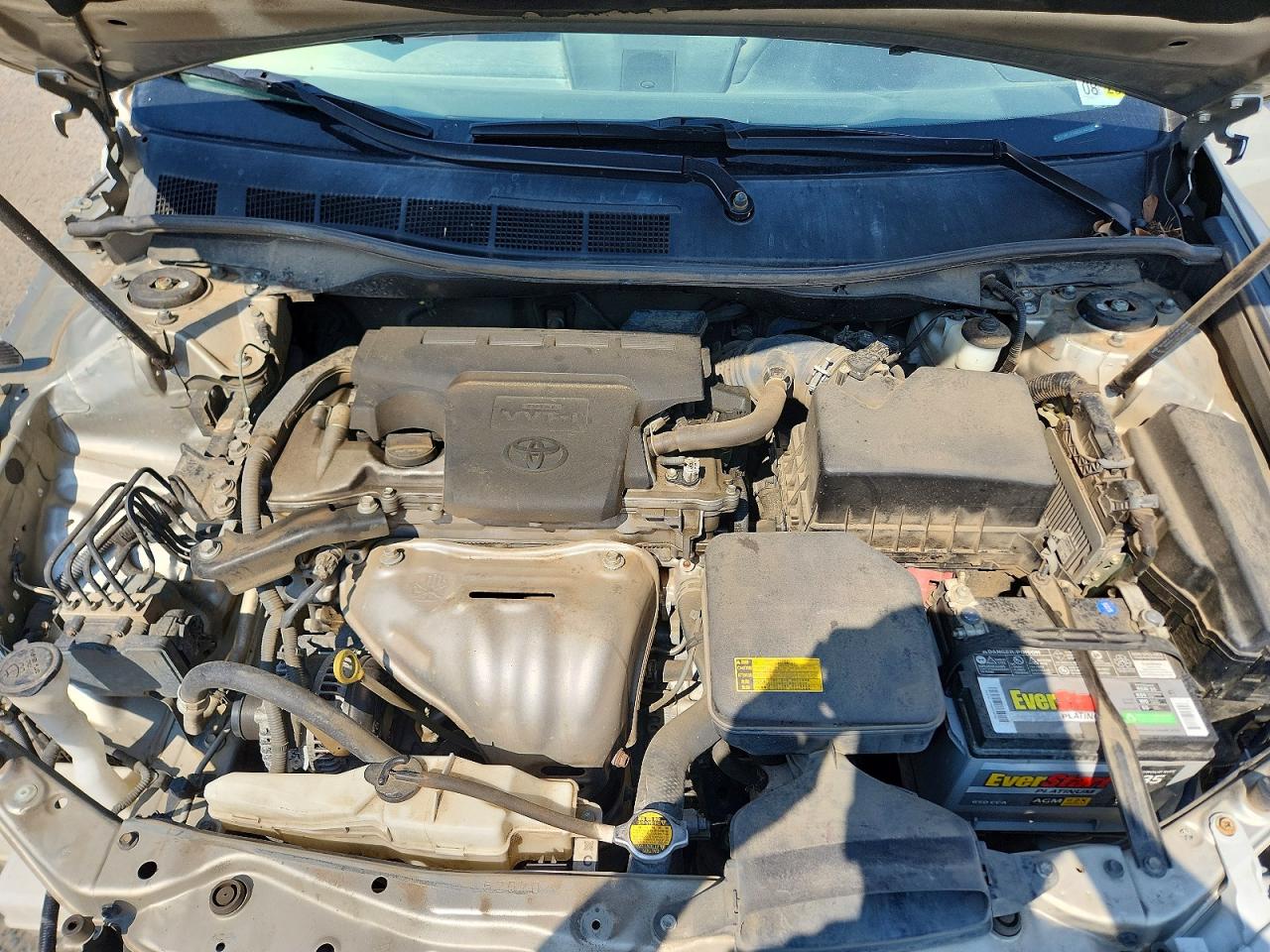 2014 Toyota Camry Xle Cream vin: 4T1BF1FK9EU742740