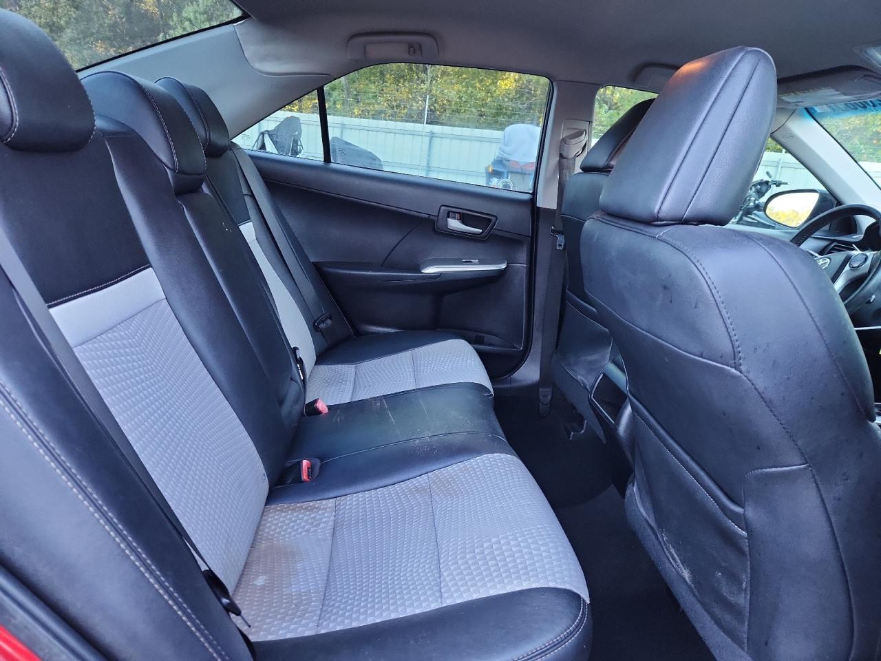 2014 Toyota Camry Se Red vin: 4T1BF1FK9EU748411
