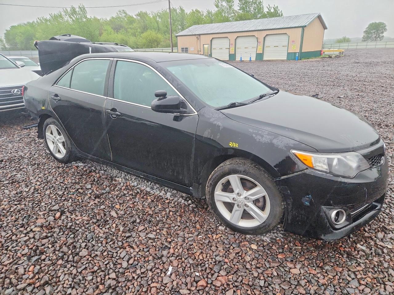2014 Toyota Camry Se Black vin: 4T1BF1FK9EU758582
