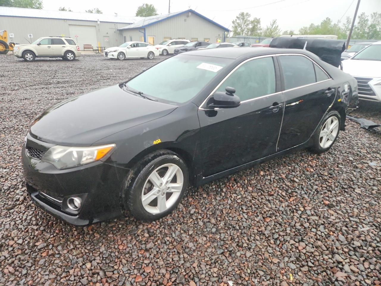 2014 Toyota Camry Se Black vin: 4T1BF1FK9EU758582