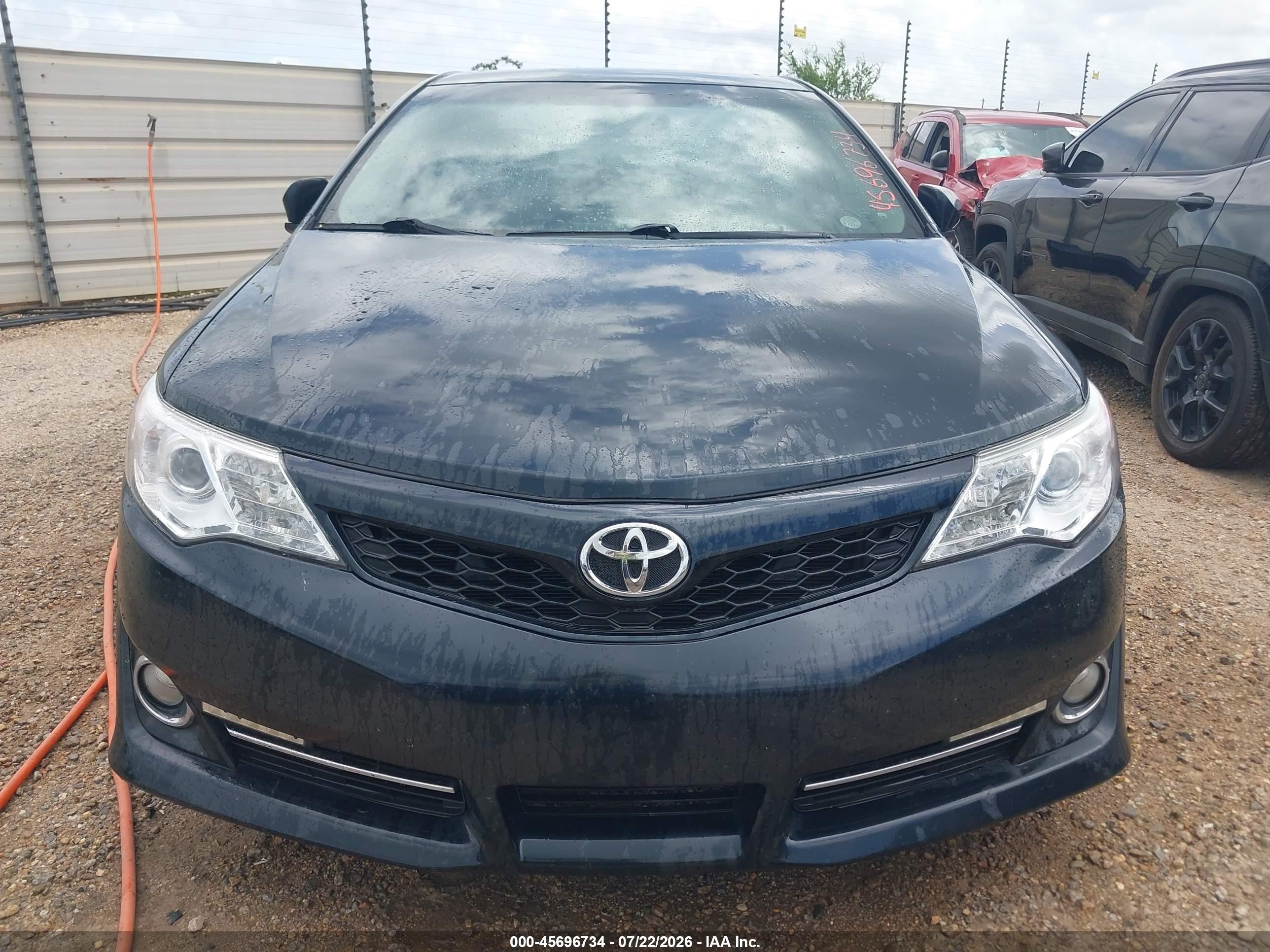 2014 Toyota Camry Se Sport Black vin: 4T1BF1FK9EU764477