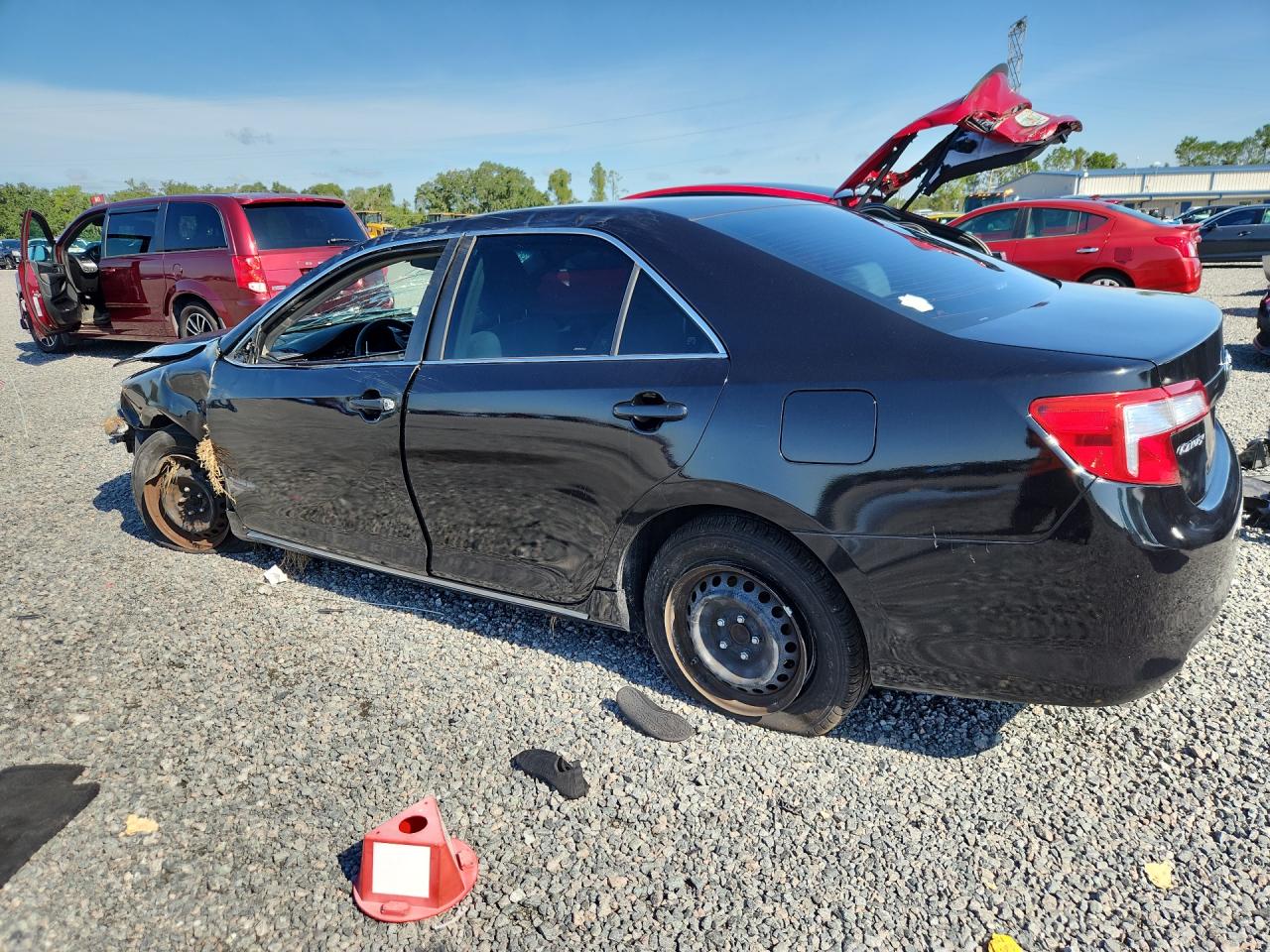 2014 Toyota Camry Le Black vin: 4T1BF1FK9EU782641
