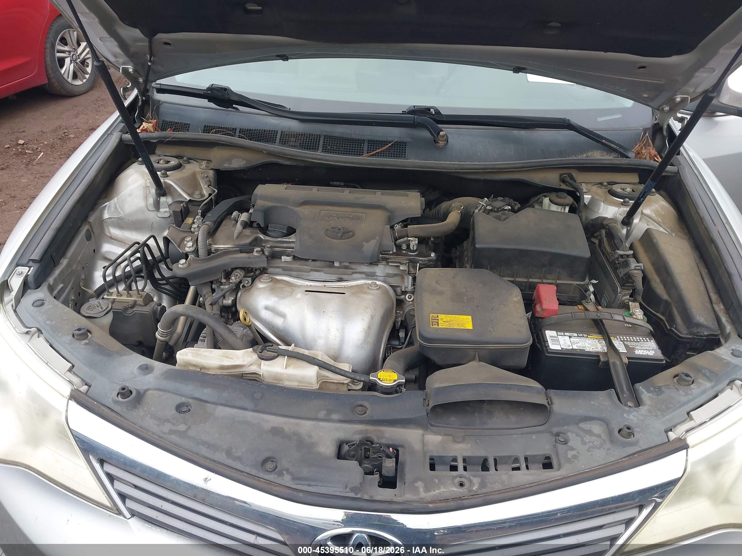 2014 Toyota Camry L Silver vin: 4T1BF1FK9EU783790