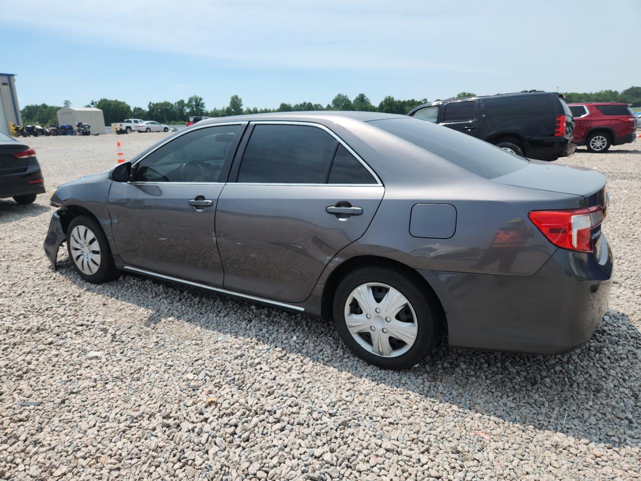 2014 Toyota Camry Le Серый vin: 4T1BF1FK9EU784261