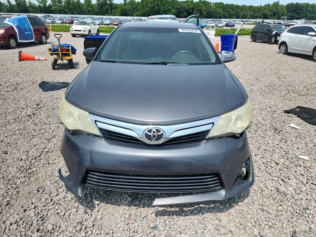 2014 Toyota Camry Le Серый vin: 4T1BF1FK9EU784261