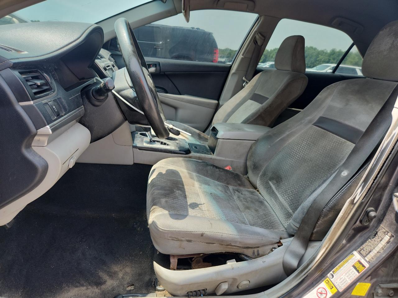 2014 Toyota Camry Le Серый vin: 4T1BF1FK9EU784261