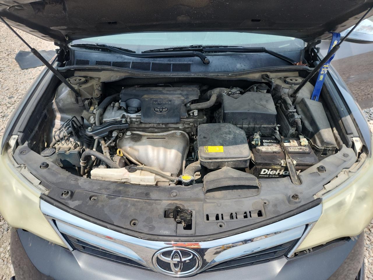 2014 Toyota Camry Le Серый vin: 4T1BF1FK9EU784261