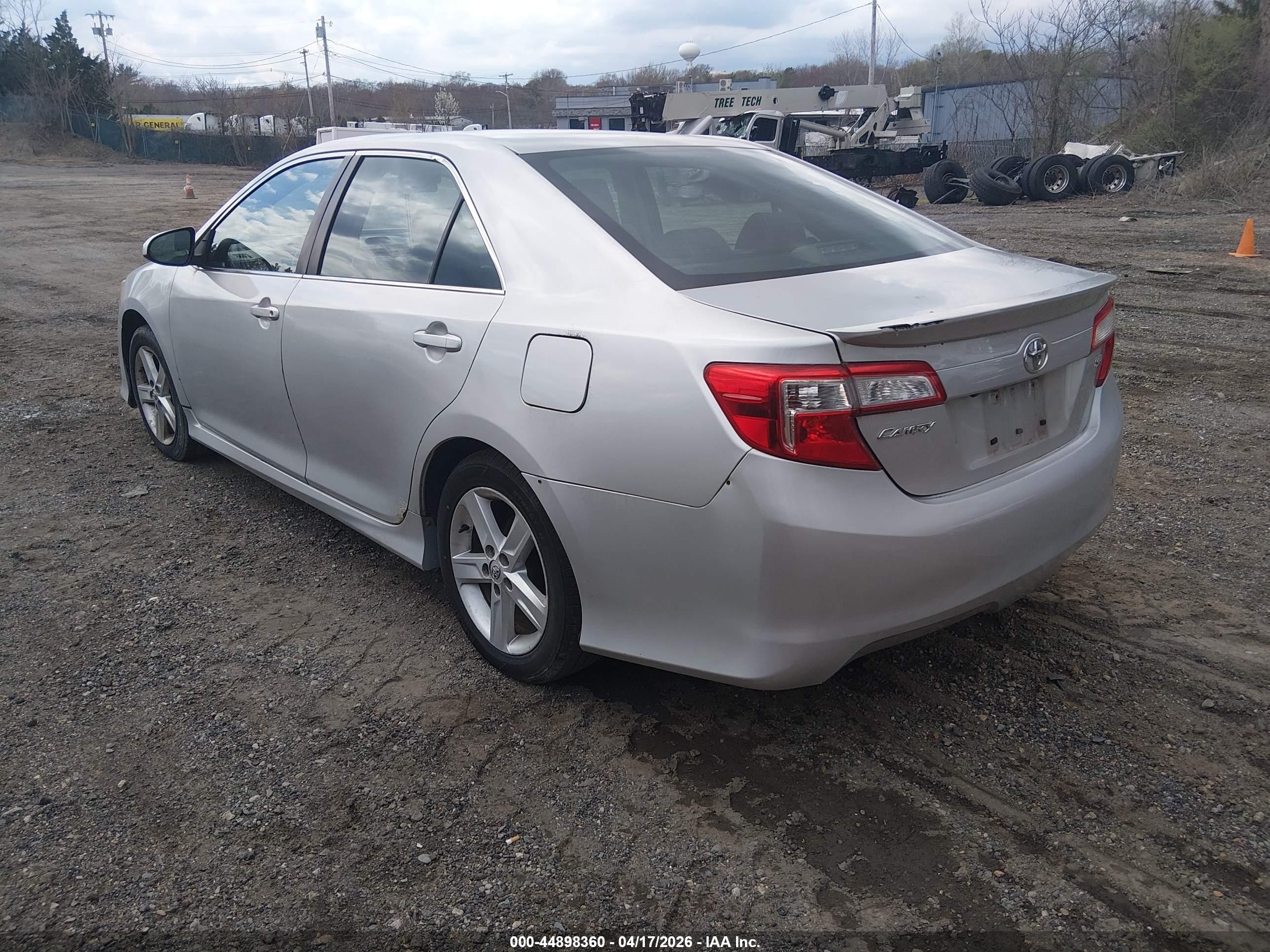 2014 Toyota Camry Se Silver vin: 4T1BF1FK9EU786933