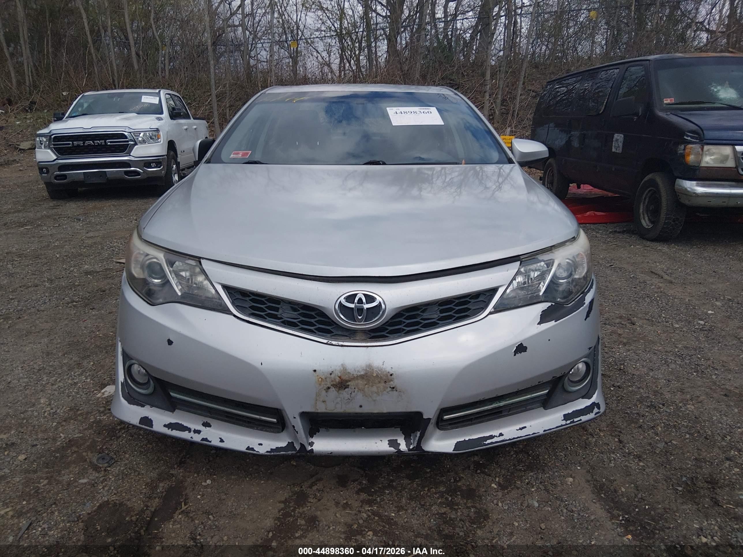 2014 Toyota Camry Se Silver vin: 4T1BF1FK9EU786933