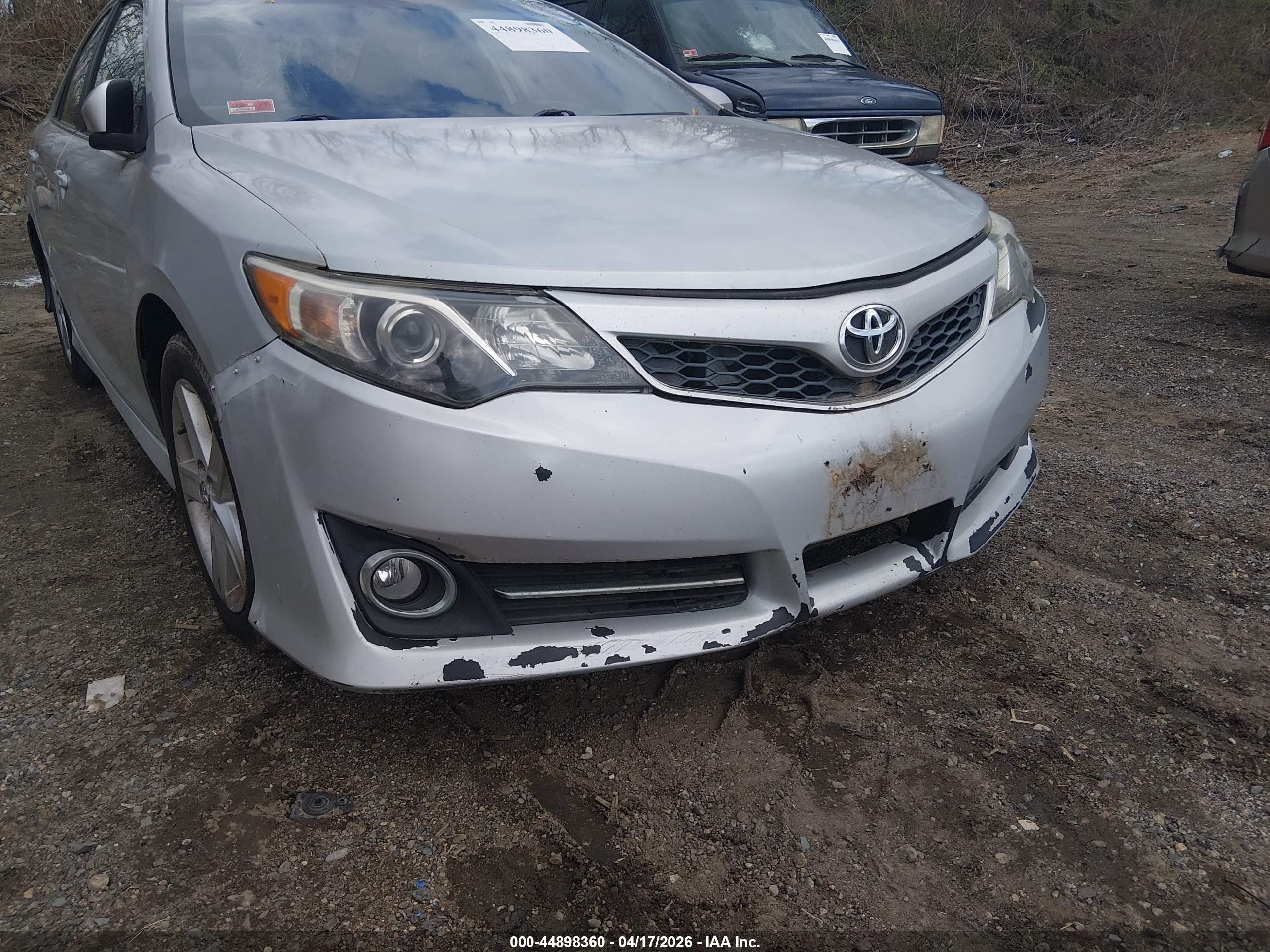 2014 Toyota Camry Se Silver vin: 4T1BF1FK9EU786933