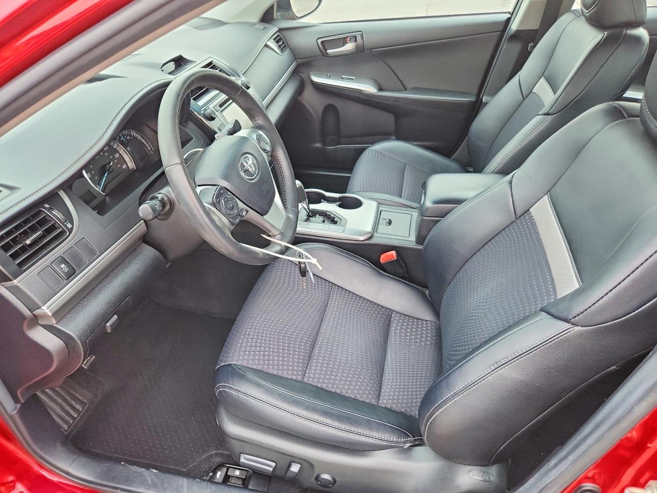 2014 Toyota Camry Se Red vin: 4T1BF1FK9EU787841