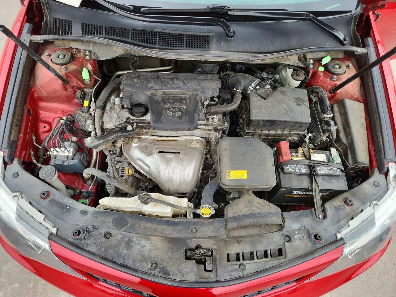 2014 Toyota Camry Se Red vin: 4T1BF1FK9EU787841