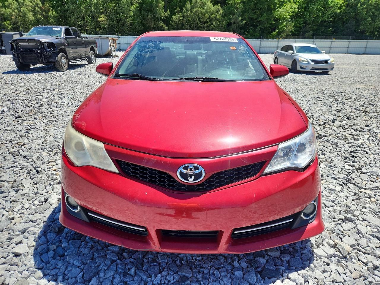 2014 Toyota Camry L/se/le/xle Red vin: 4T1BF1FK9EU793610