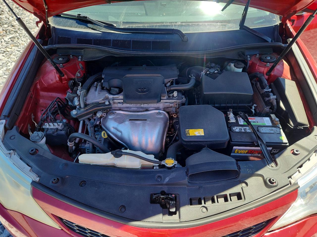 2014 Toyota Camry L/se/le/xle Red vin: 4T1BF1FK9EU793610