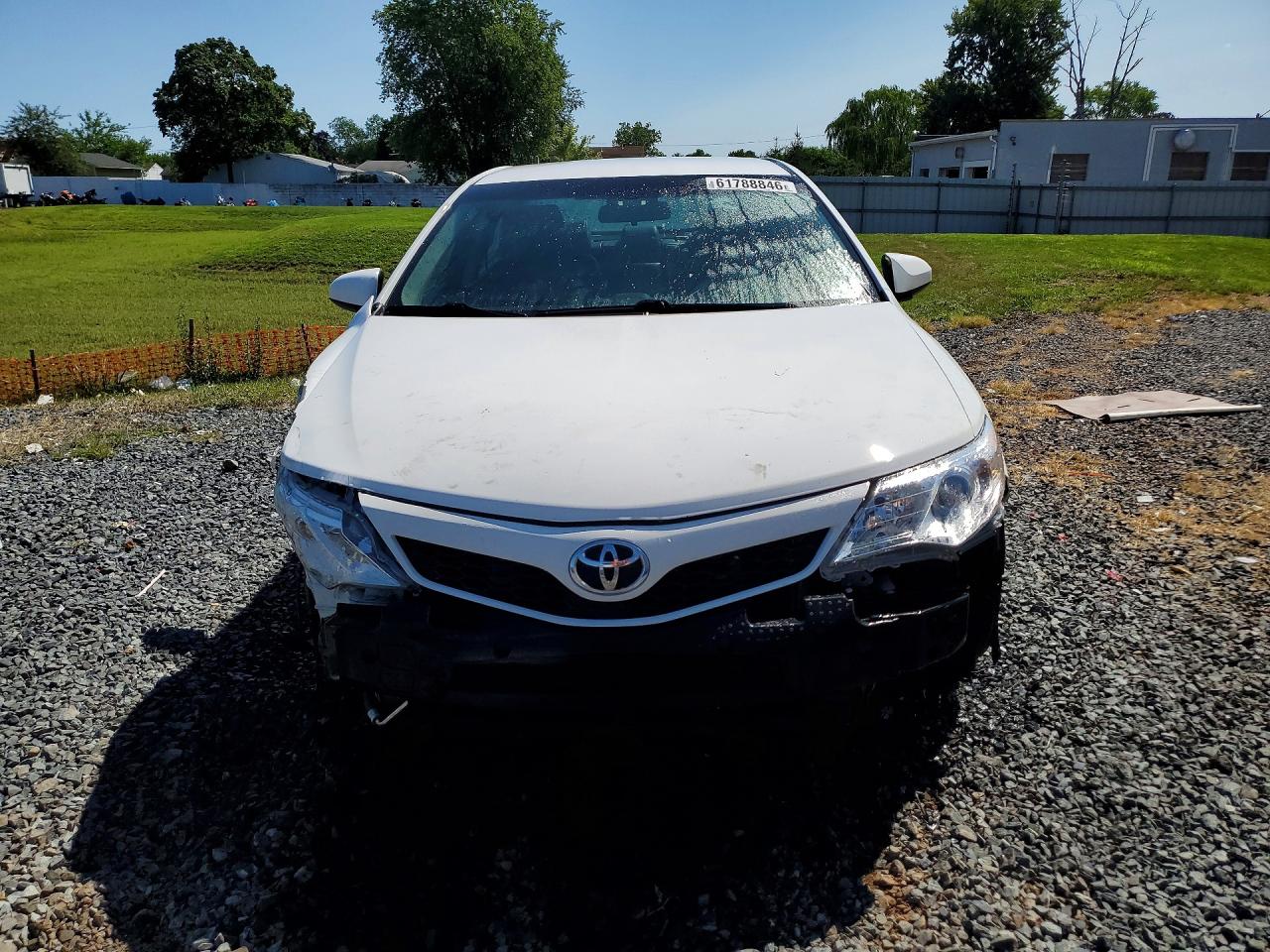 2014 Toyota Camry Se White vin: 4T1BF1FK9EU801401
