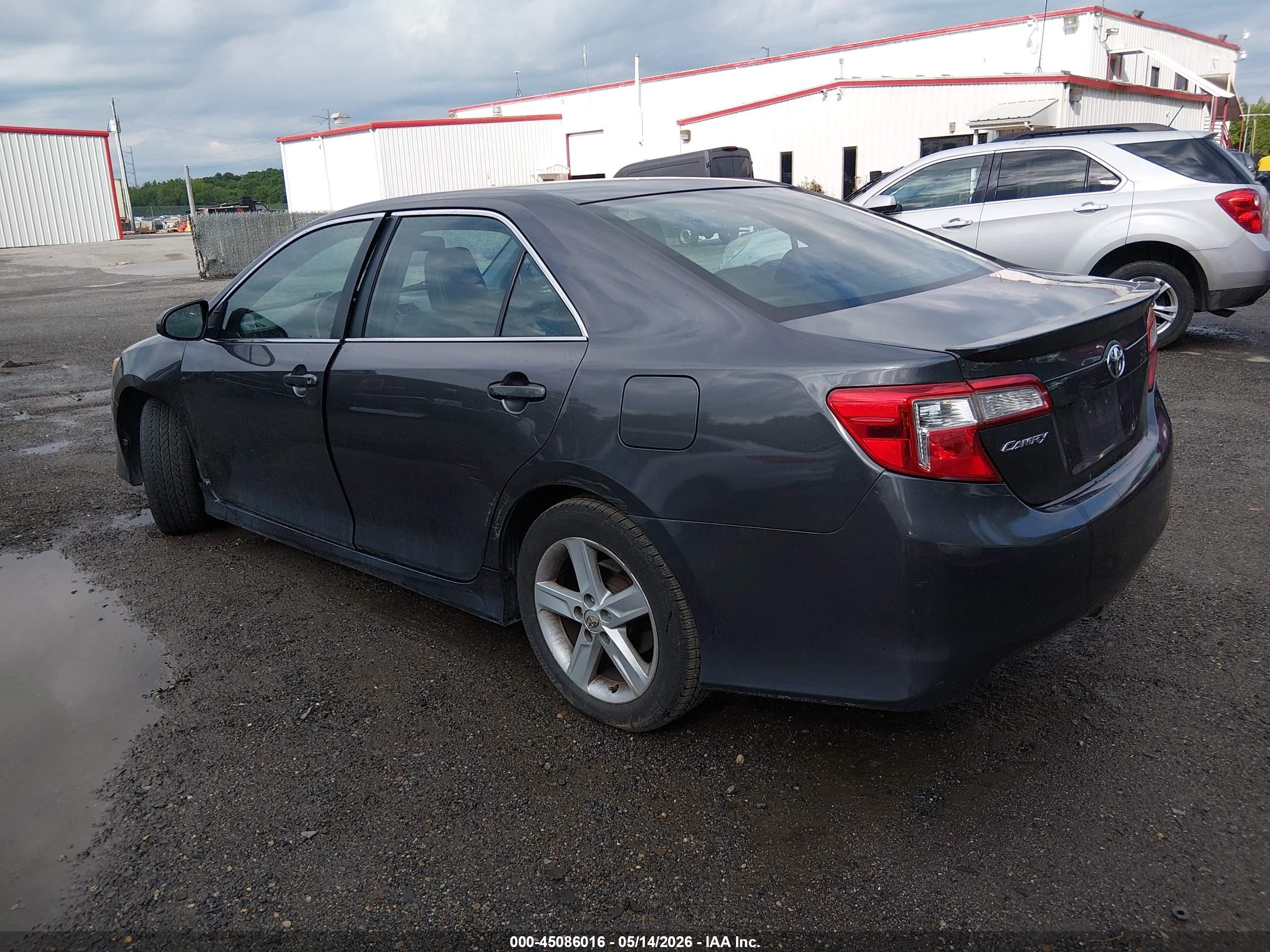 2014 Toyota Camry Se Black vin: 4T1BF1FK9EU801835