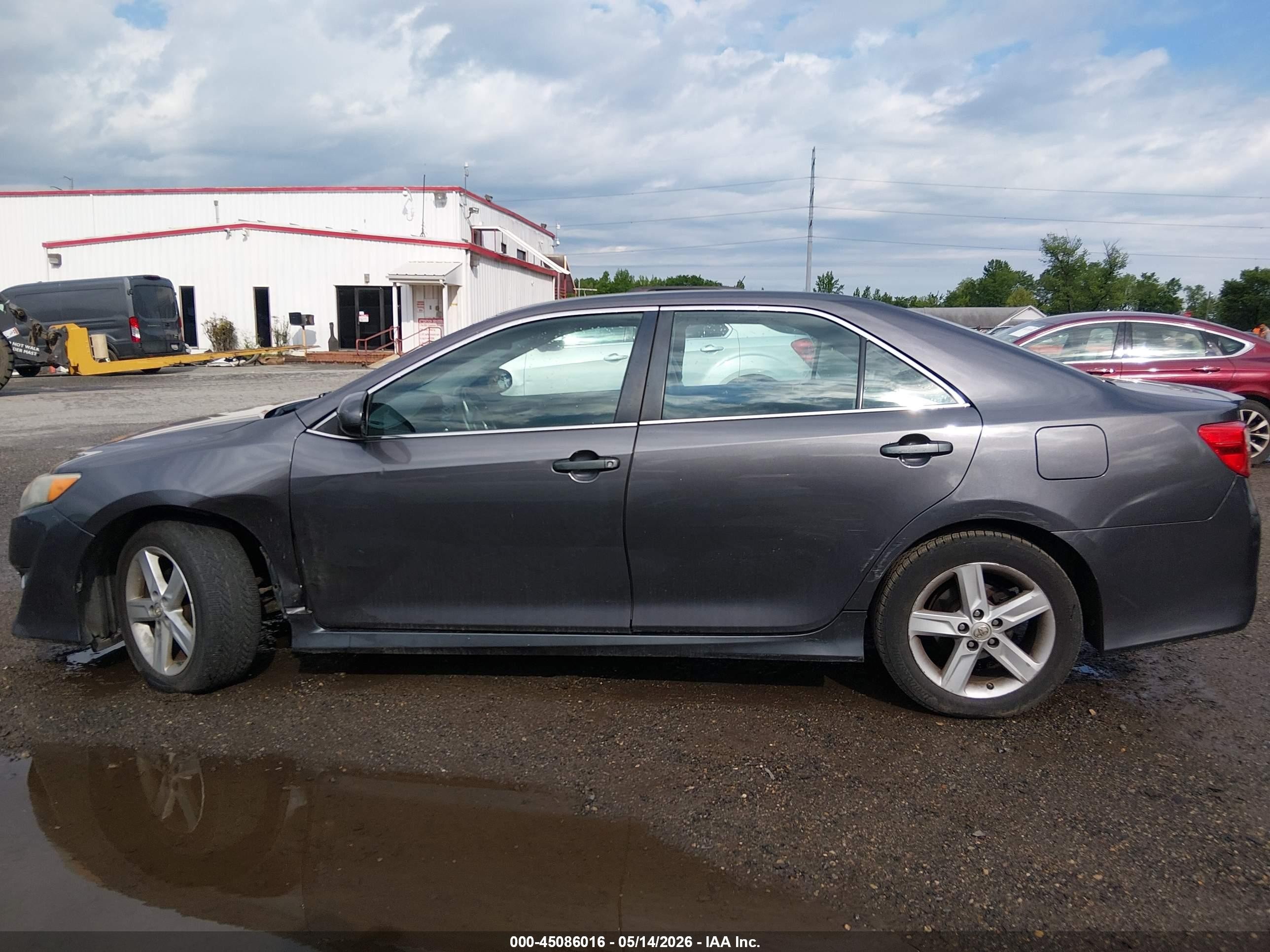 2014 Toyota Camry Se Black vin: 4T1BF1FK9EU801835