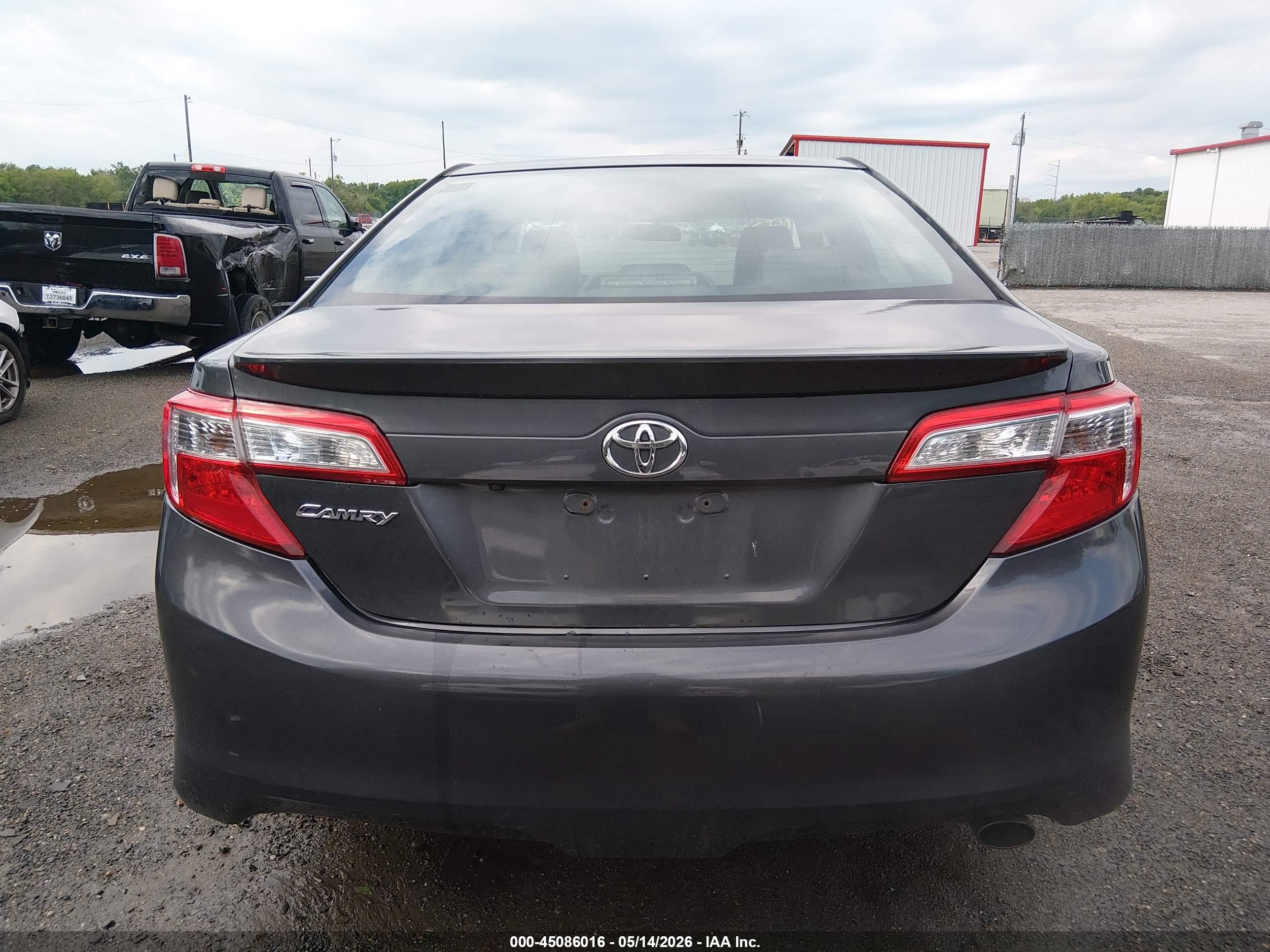 2014 Toyota Camry Se Black vin: 4T1BF1FK9EU801835