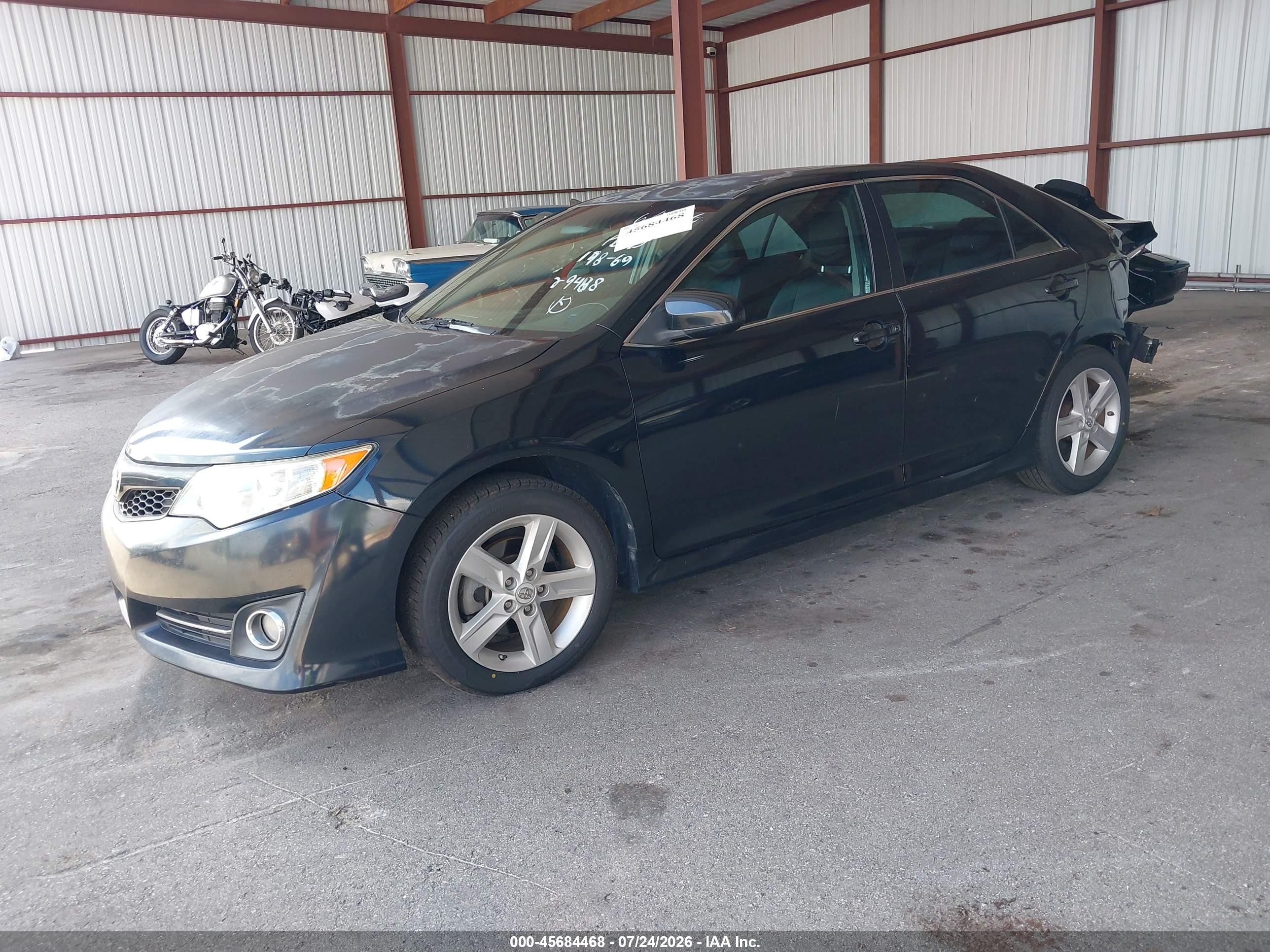 2014 Toyota Camry Se Gray vin: 4T1BF1FK9EU803259