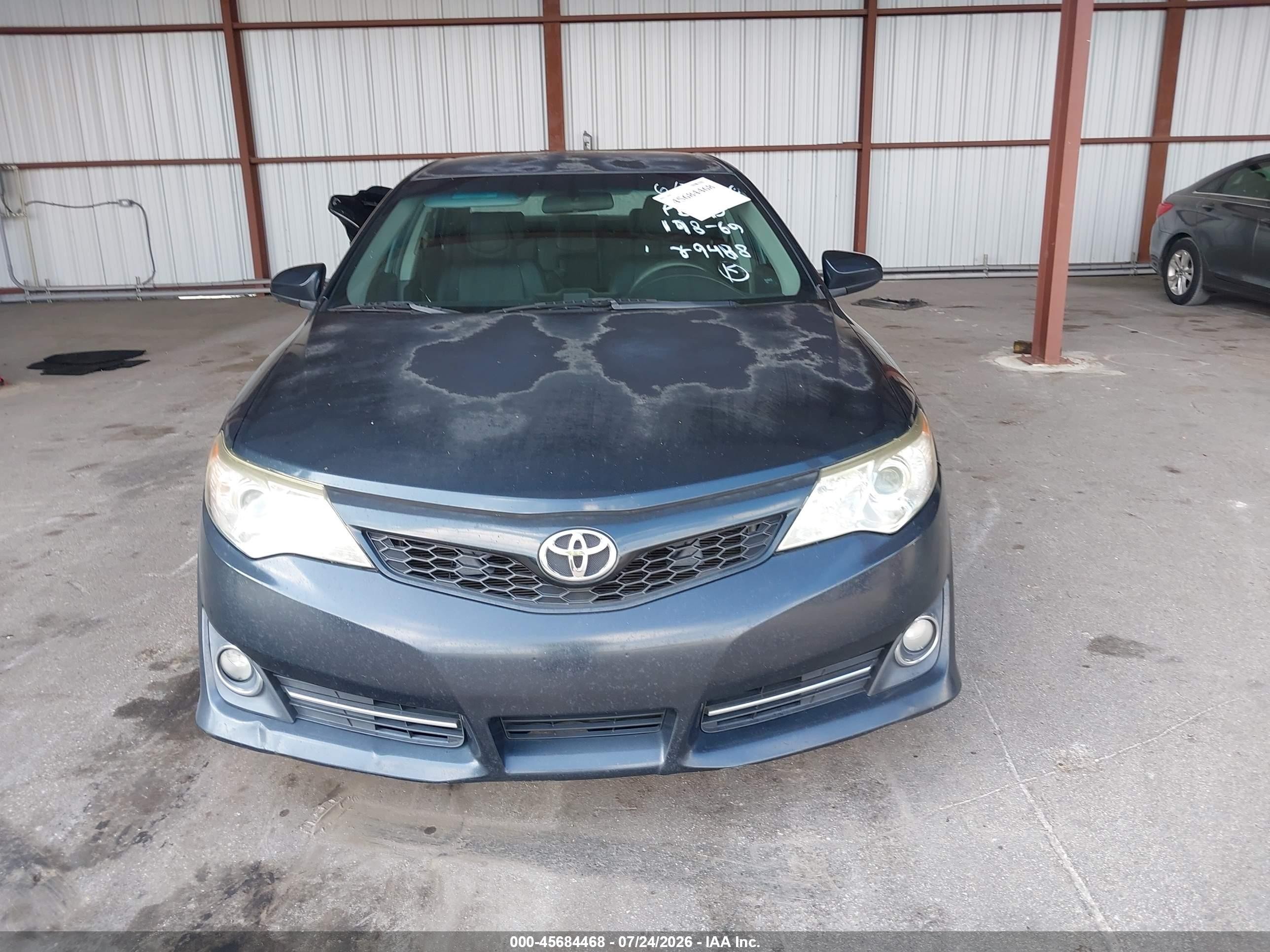 2014 Toyota Camry Se Gray vin: 4T1BF1FK9EU803259