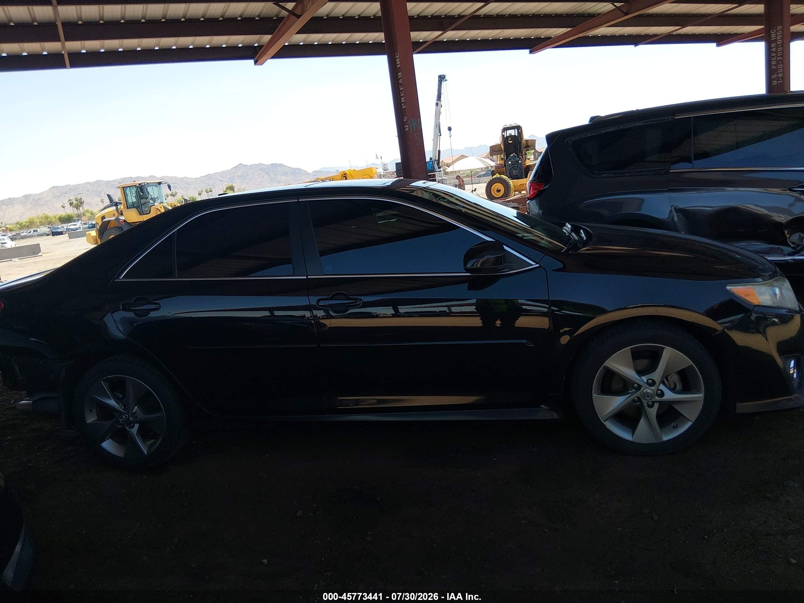 2014 Toyota Camry Se Sport Black vin: 4T1BF1FK9EU803715