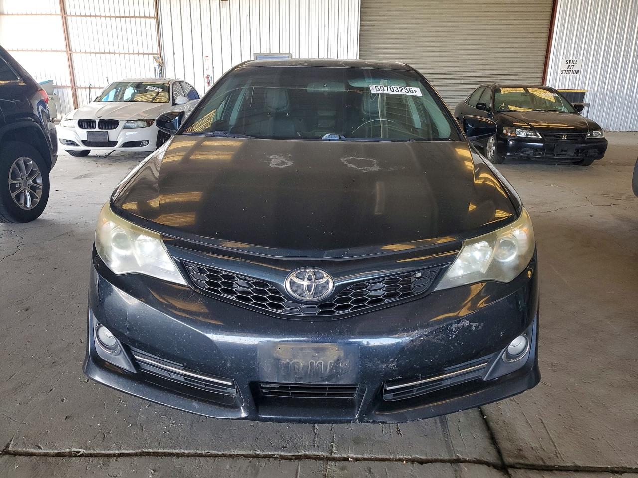 2014 Toyota Camry Se Black vin: 4T1BF1FK9EU805500