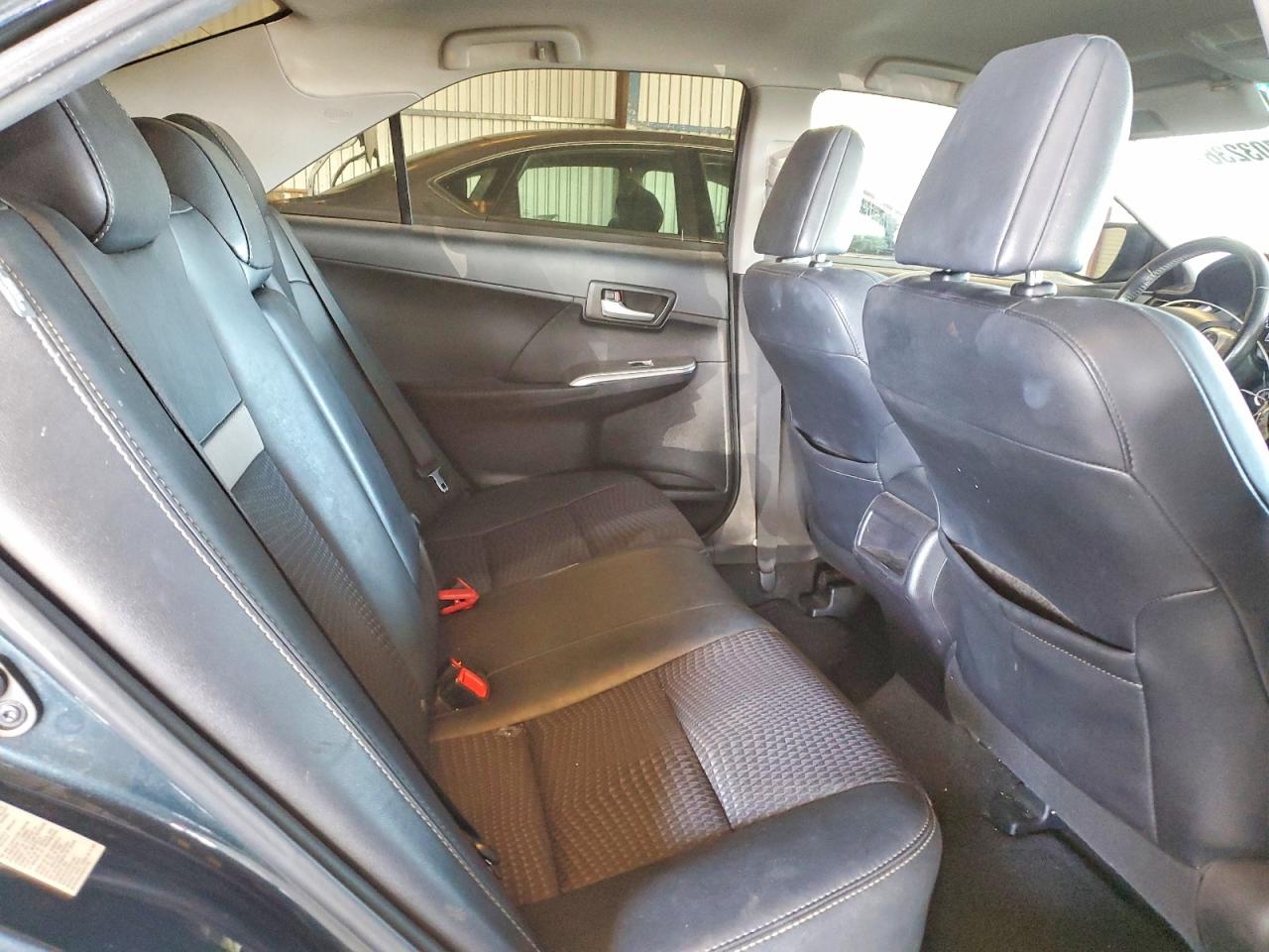 2014 Toyota Camry Se Black vin: 4T1BF1FK9EU805500
